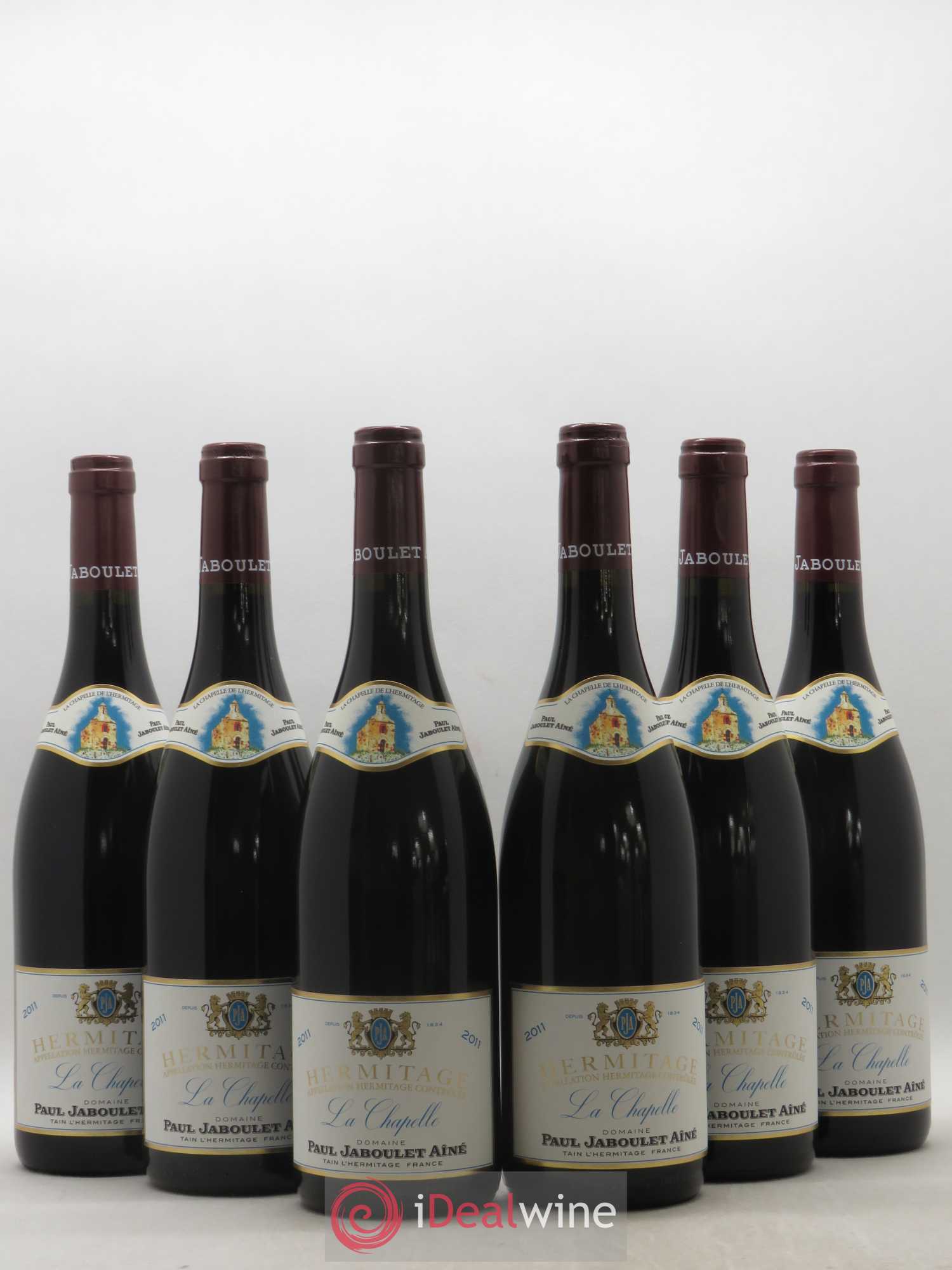 Hermitage La Chapelle Paul Jaboulet Ainé 2011 - Lot de 6 bouteilles - 0