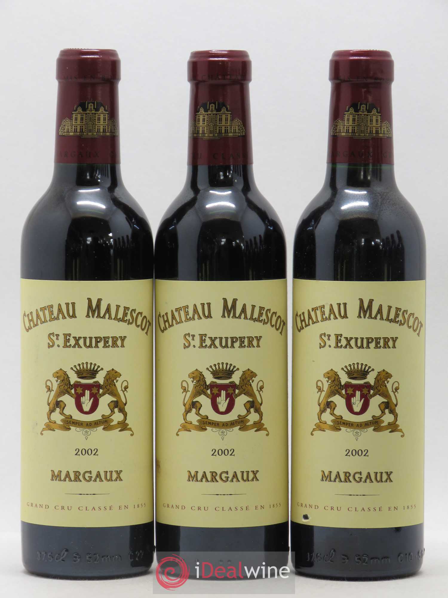 Château Malescot Saint-Exupéry 3ème Grand Cru Classé 2002 - Lot de 24 demi bouteilles - 2