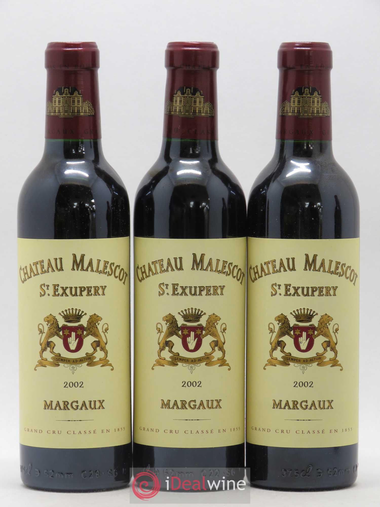 Château Malescot Saint-Exupéry 3ème Grand Cru Classé 2002 - Lot de 24 demi bouteilles - 3
