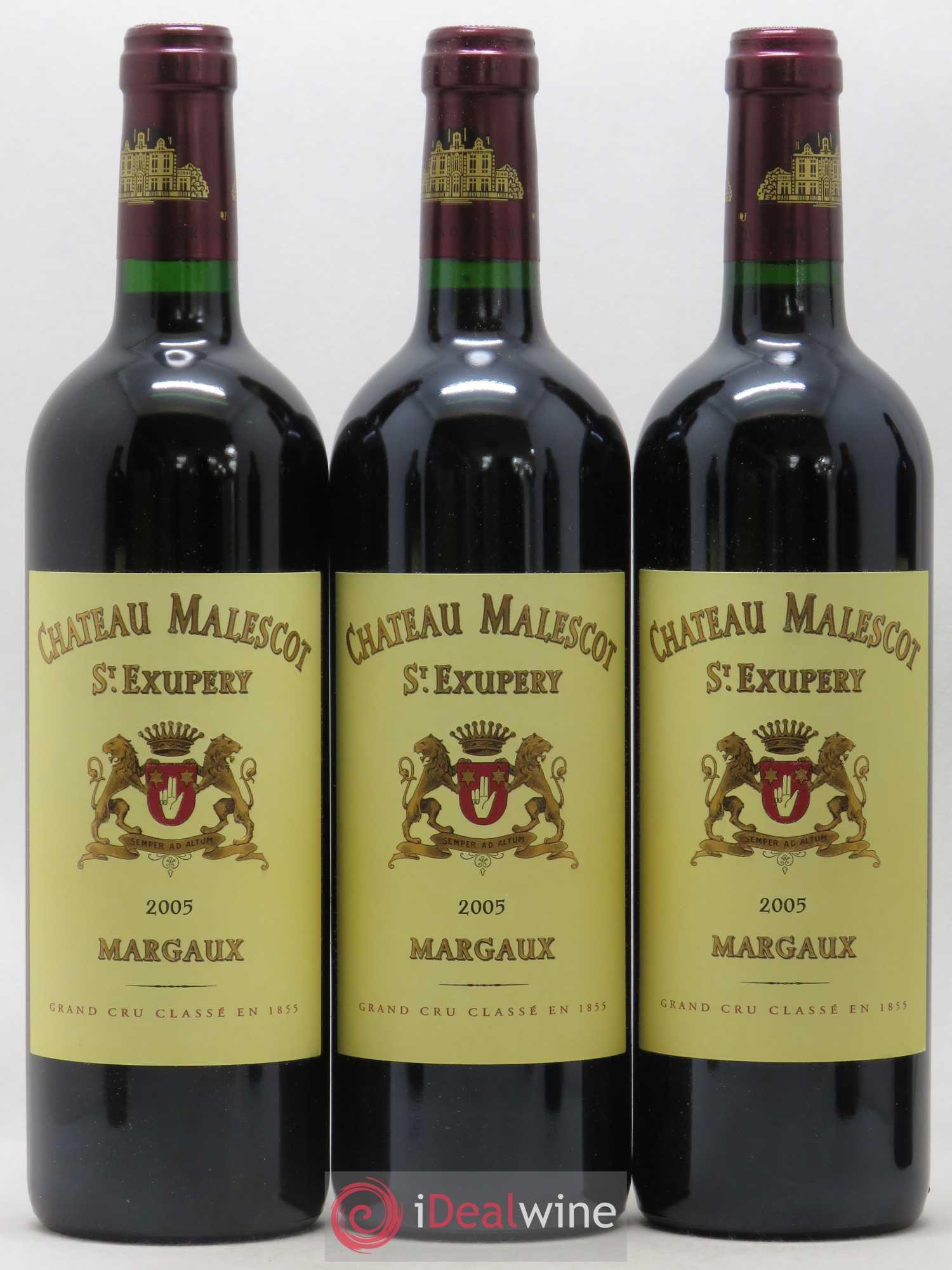 Château Malescot Saint-Exupéry 3ème Grand Cru Classé 2005 - Lot de 6 bouteilles - 1