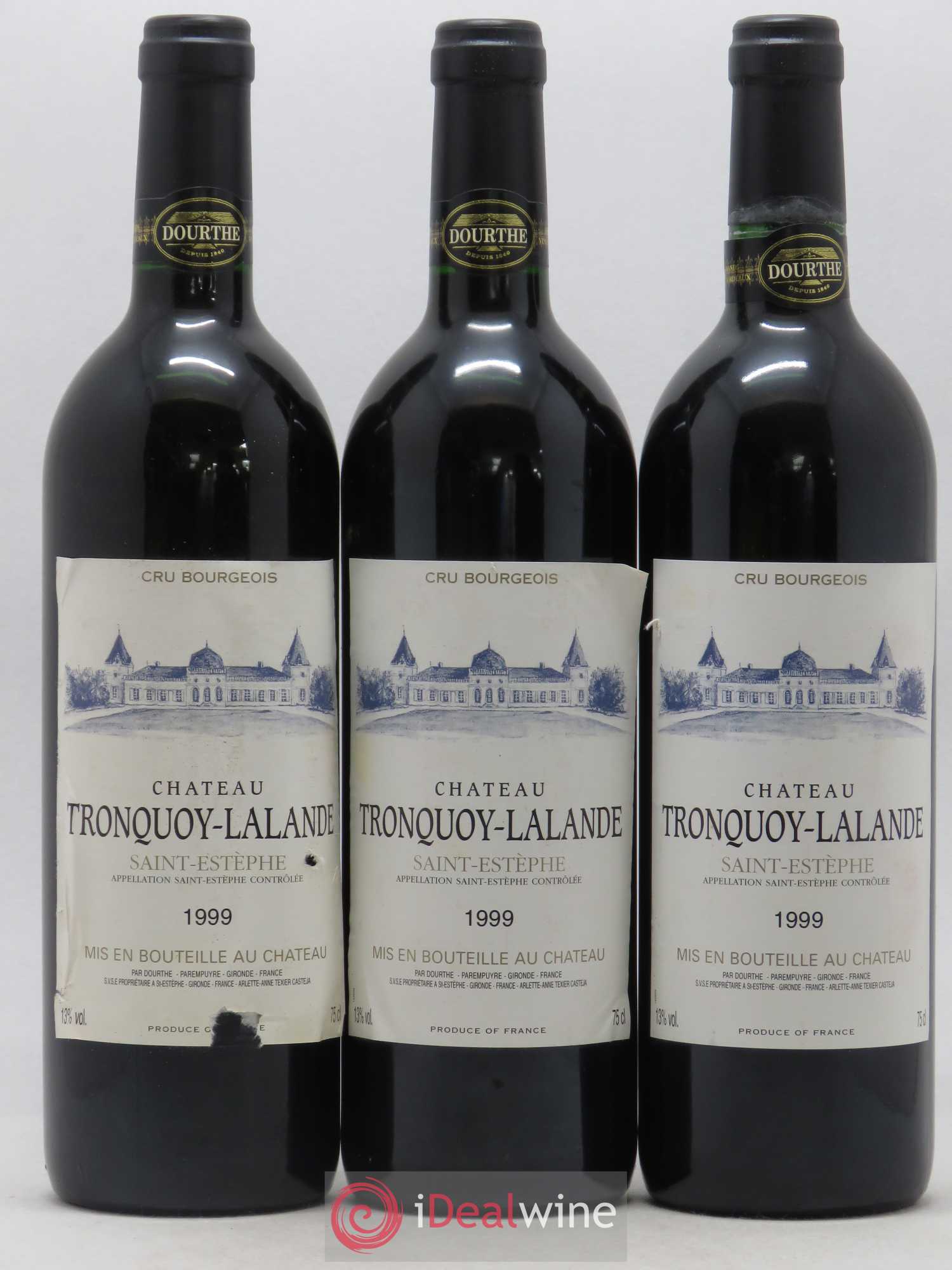 Château Tronquoy Lalande 1999 - Lot de 12 bouteilles - 3