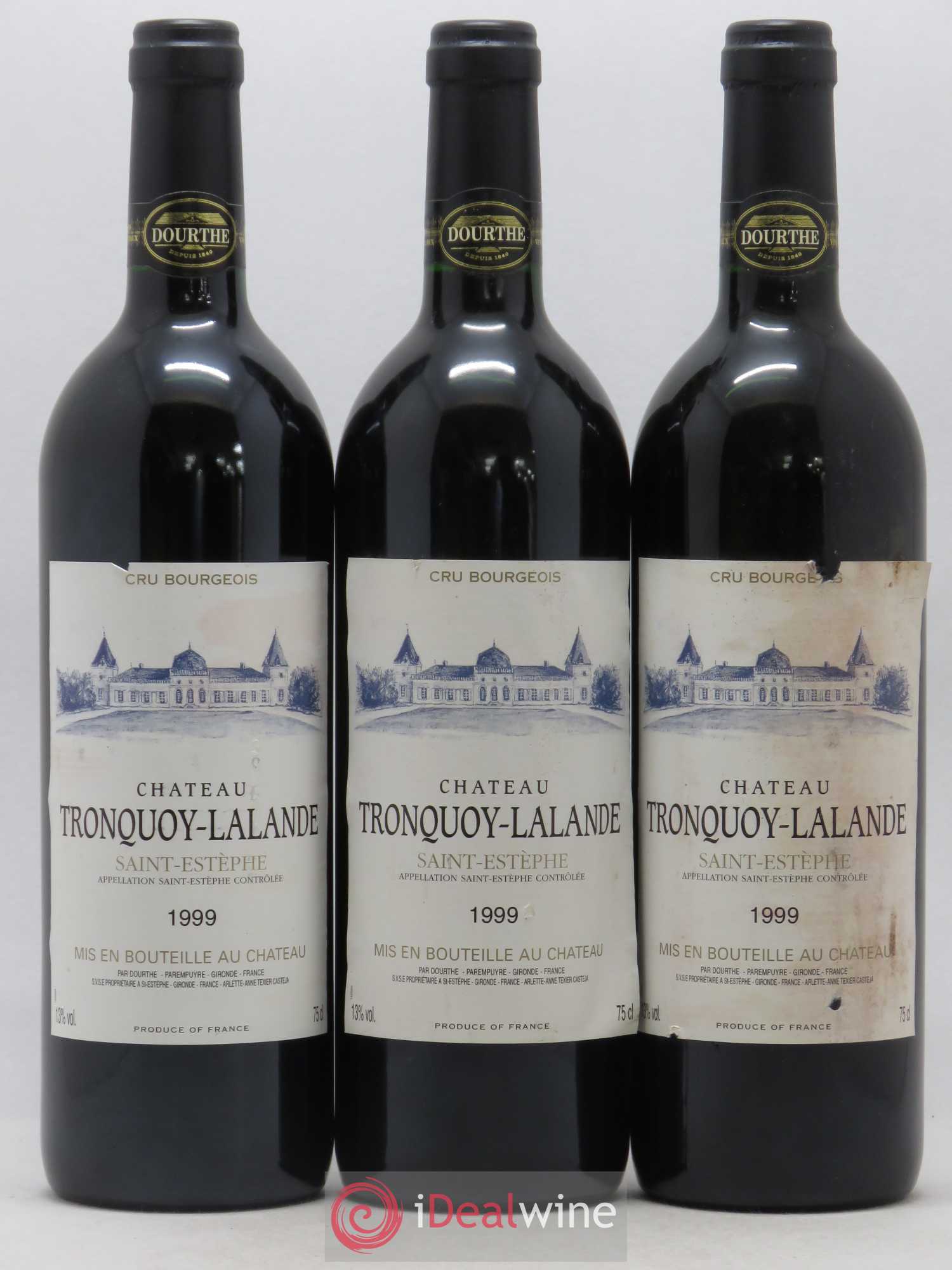 Château Tronquoy Lalande 1999 - Lot de 12 bouteilles - 4