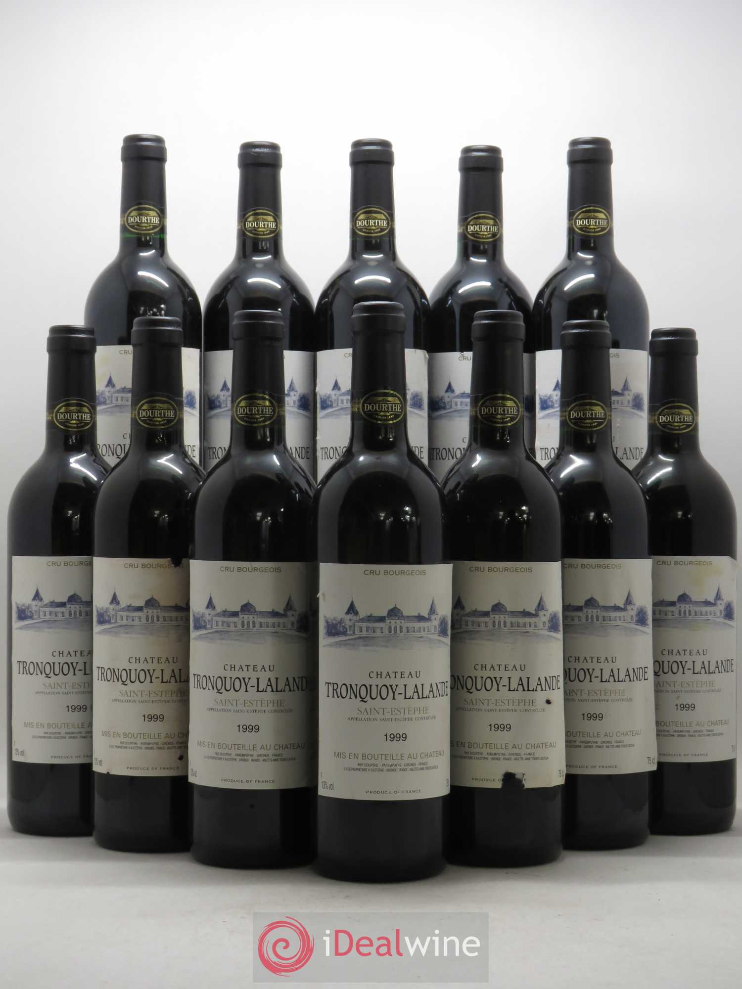 Château Tronquoy Lalande 1999 - Lot de 12 bouteilles - 0