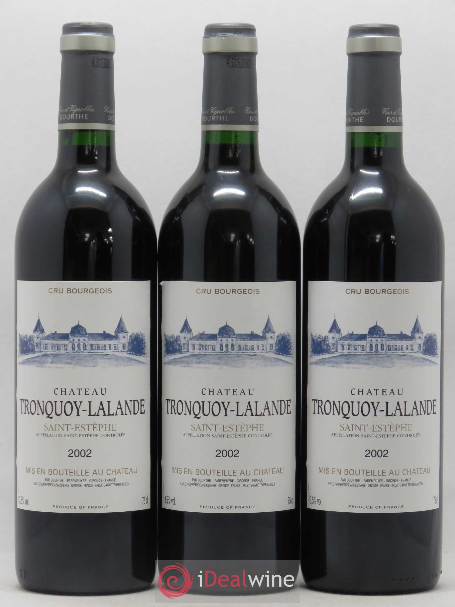 Château Tronquoy Lalande 2002 - Lot de 12 bouteilles - 4
