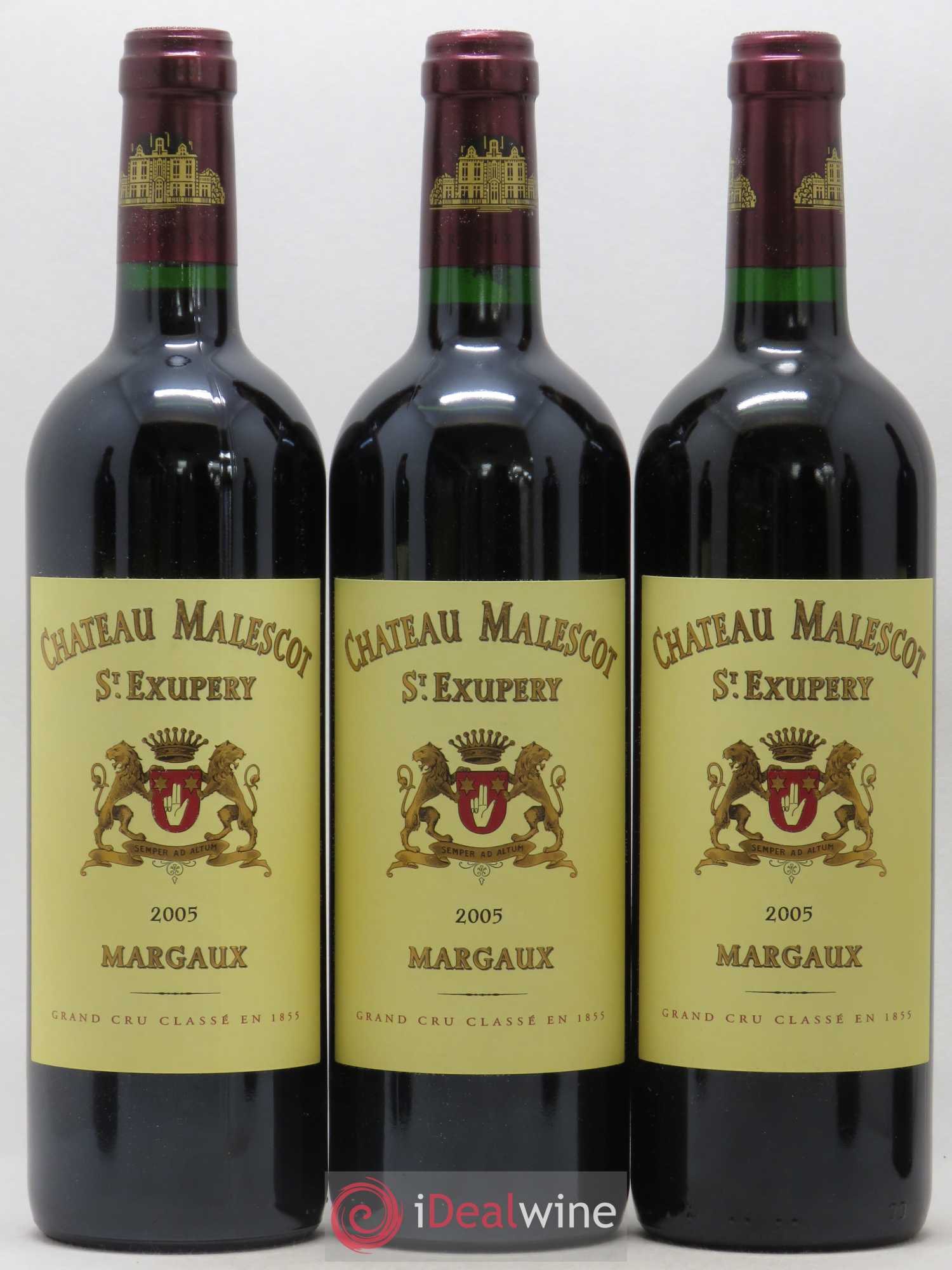 Château Malescot Saint-Exupéry 3ème Grand Cru Classé 2005 - Lot de 6 bouteilles - 1