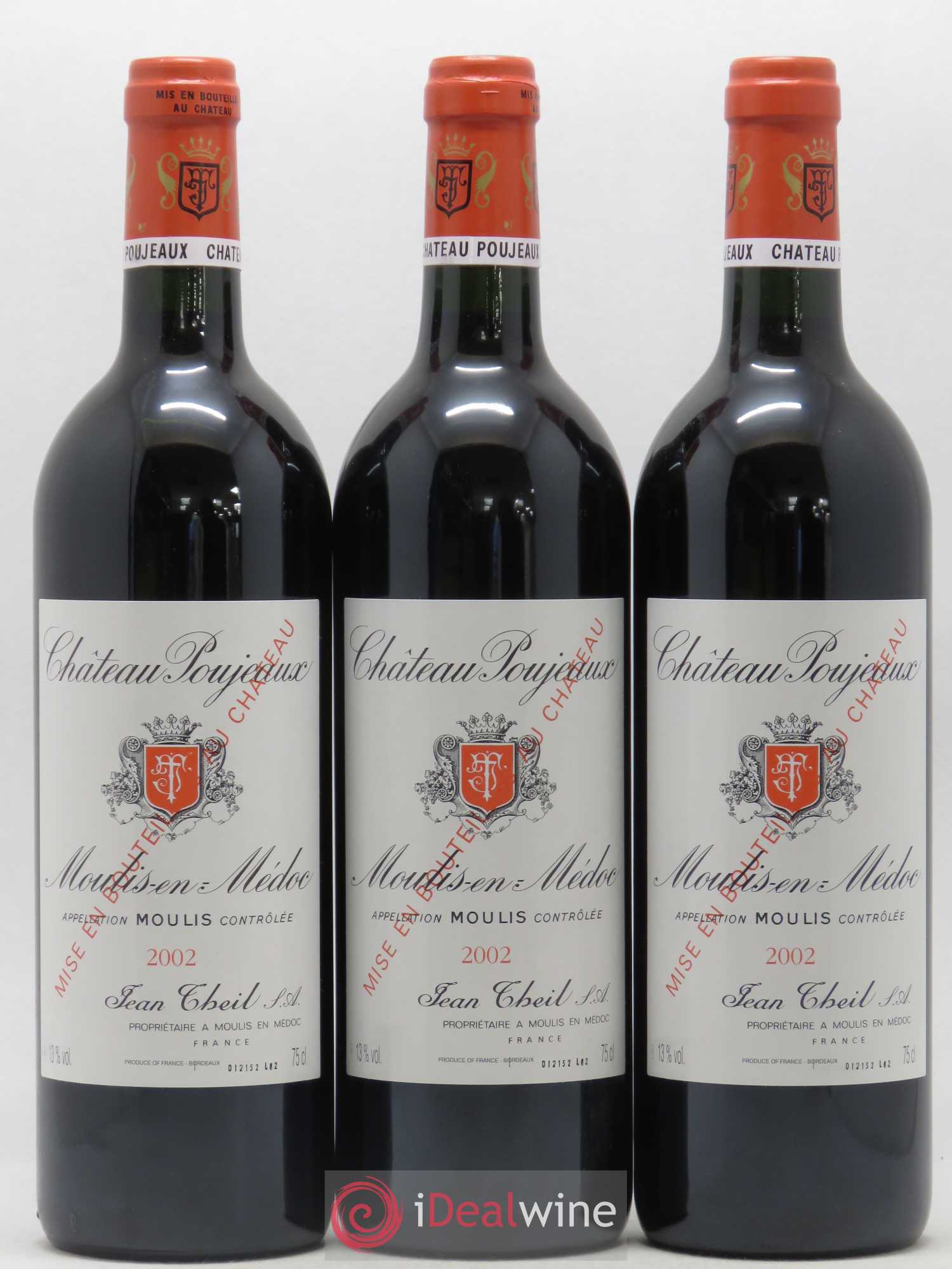 Château Poujeaux 2002 - Lot de 12 bouteilles - 3