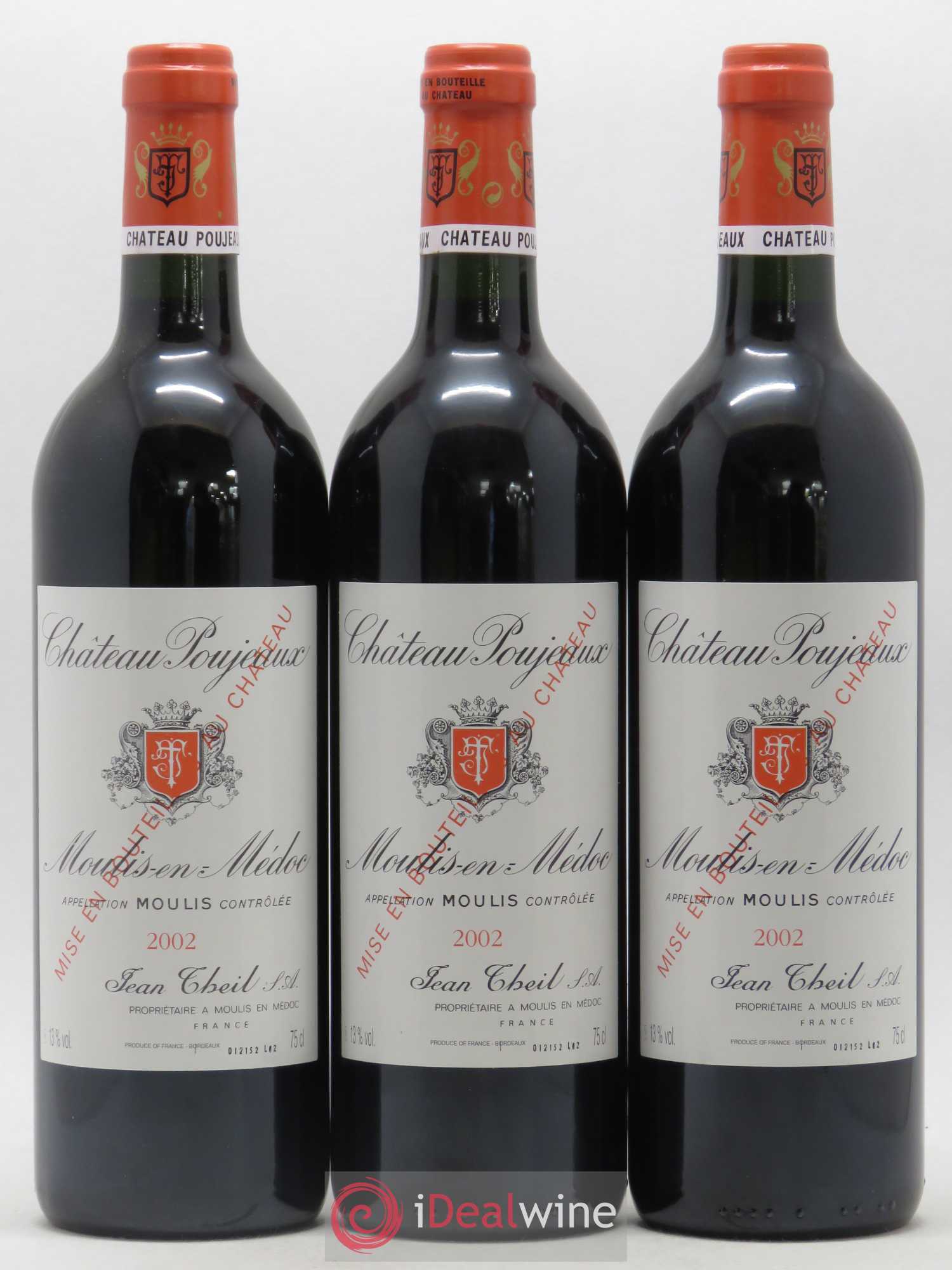 Château Poujeaux 2002 - Lot de 12 bouteilles - 3
