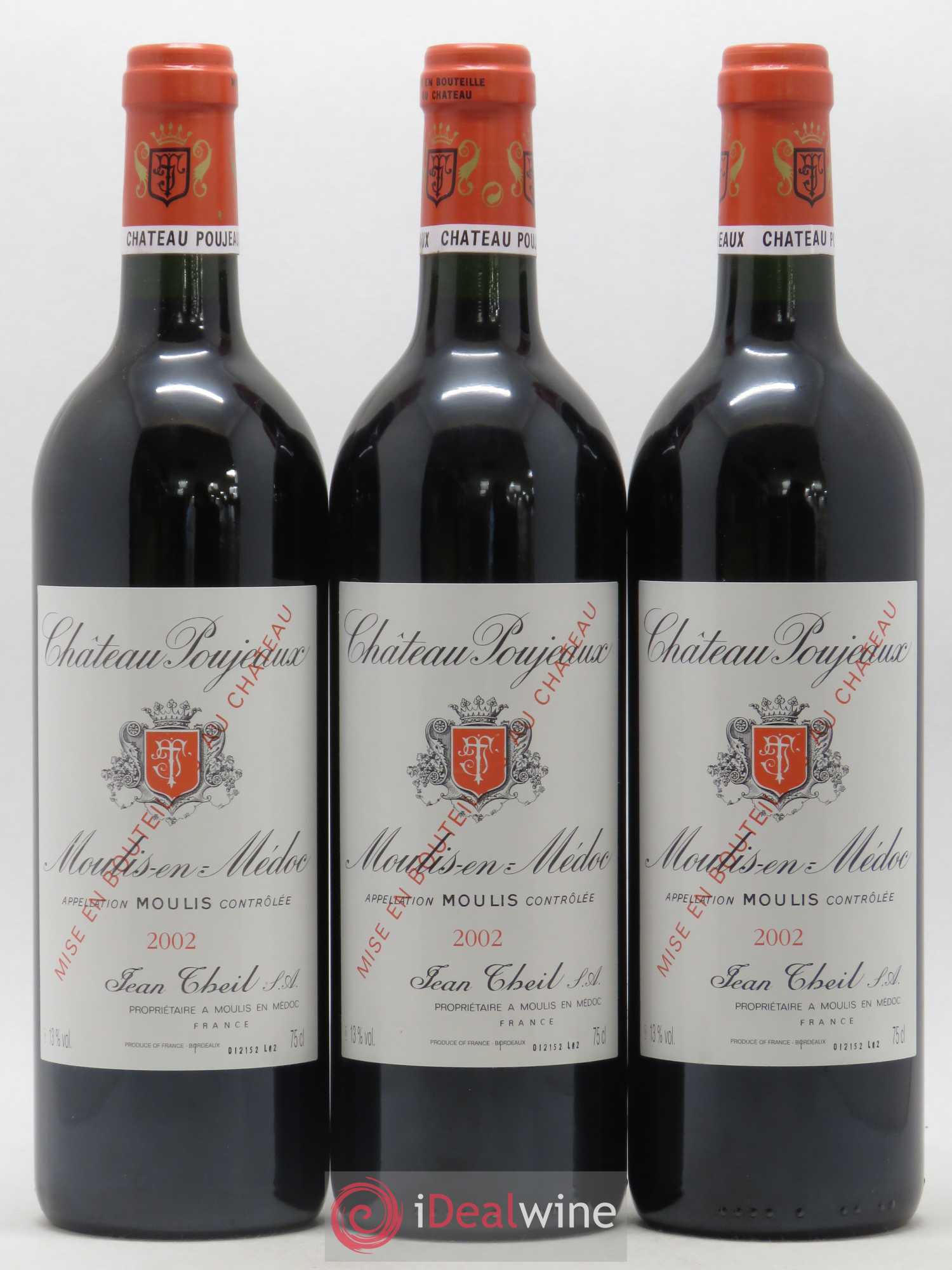 Château Poujeaux 2002 - Lot de 12 bouteilles - 4