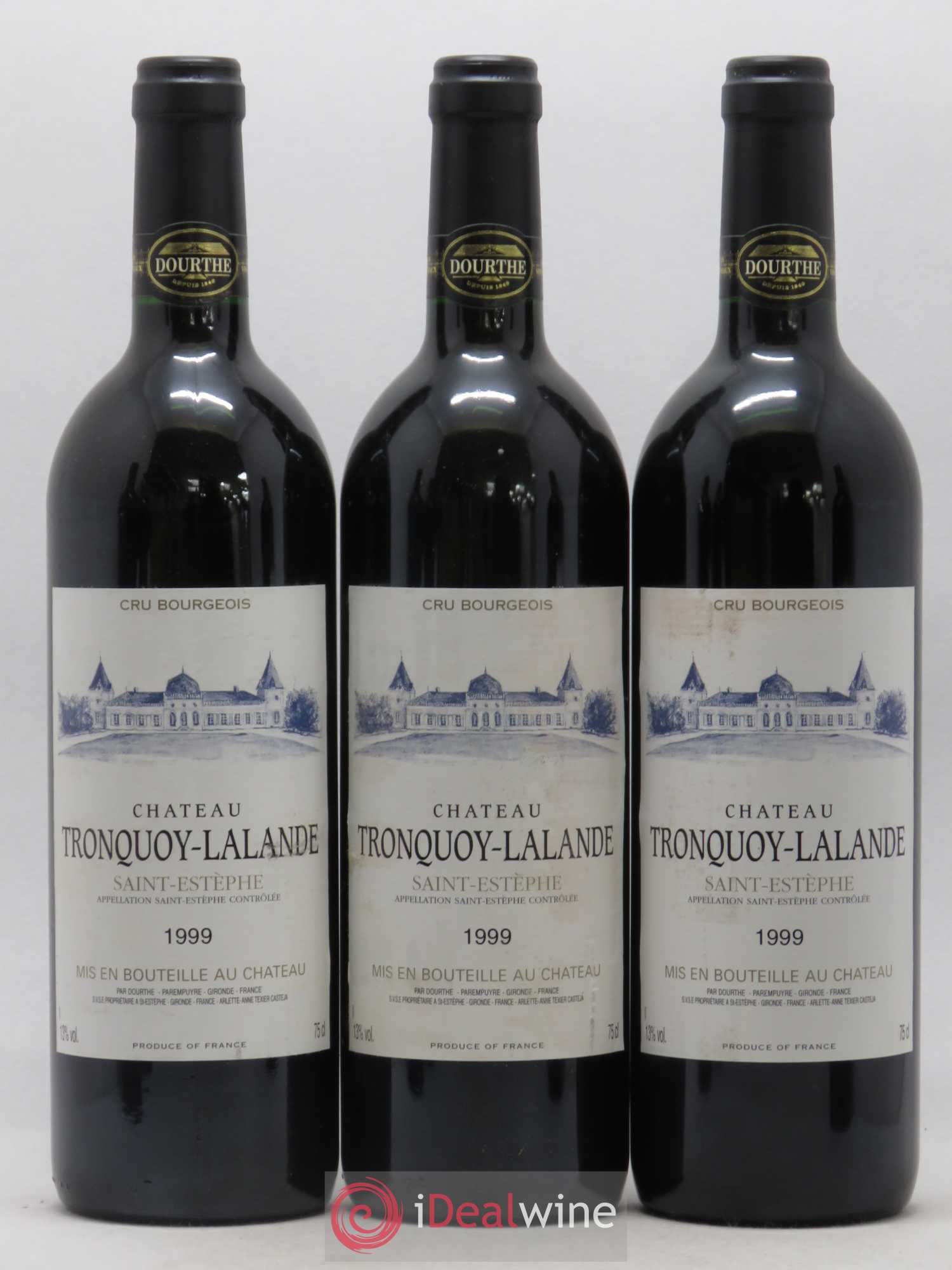 Château Tronquoy Lalande 1999 - Lot de 6 bouteilles - 2