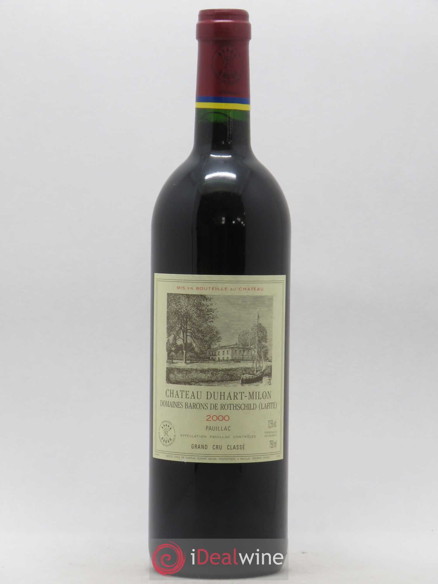 Château Duhart-Milon 4ème Grand Cru Classé 2000 - Lot de 1 bouteille - 0