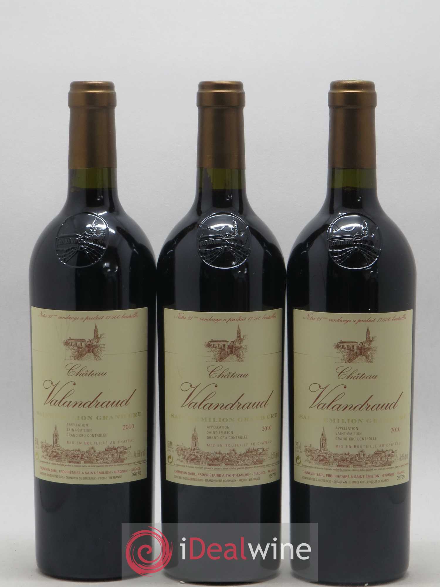 Château de Valandraud 2010 - Lot de 6 bouteilles - 1
