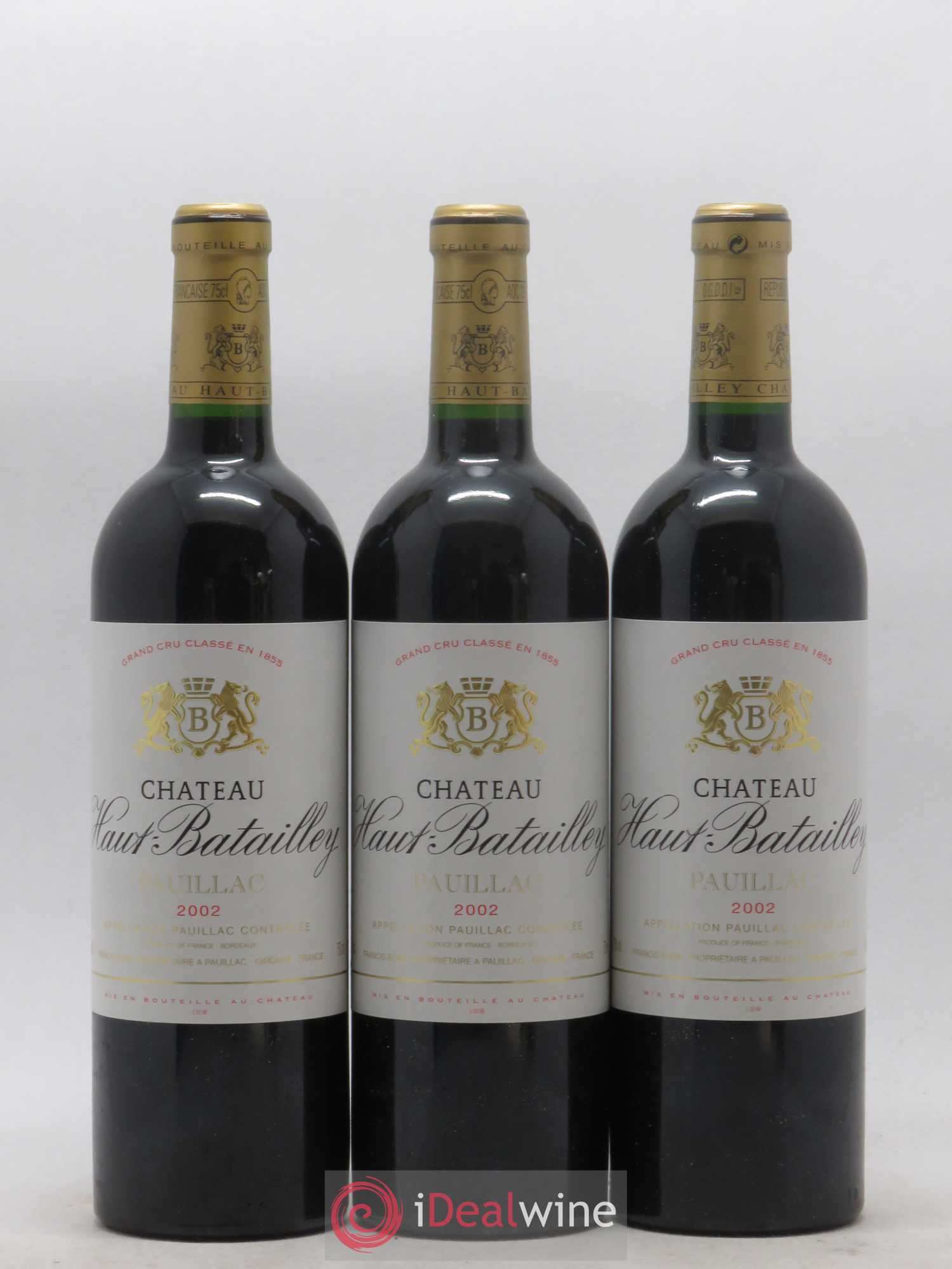 Château Haut Batailley 5ème Grand Cru Classé 2002 - Lot de 12 bouteilles - 3