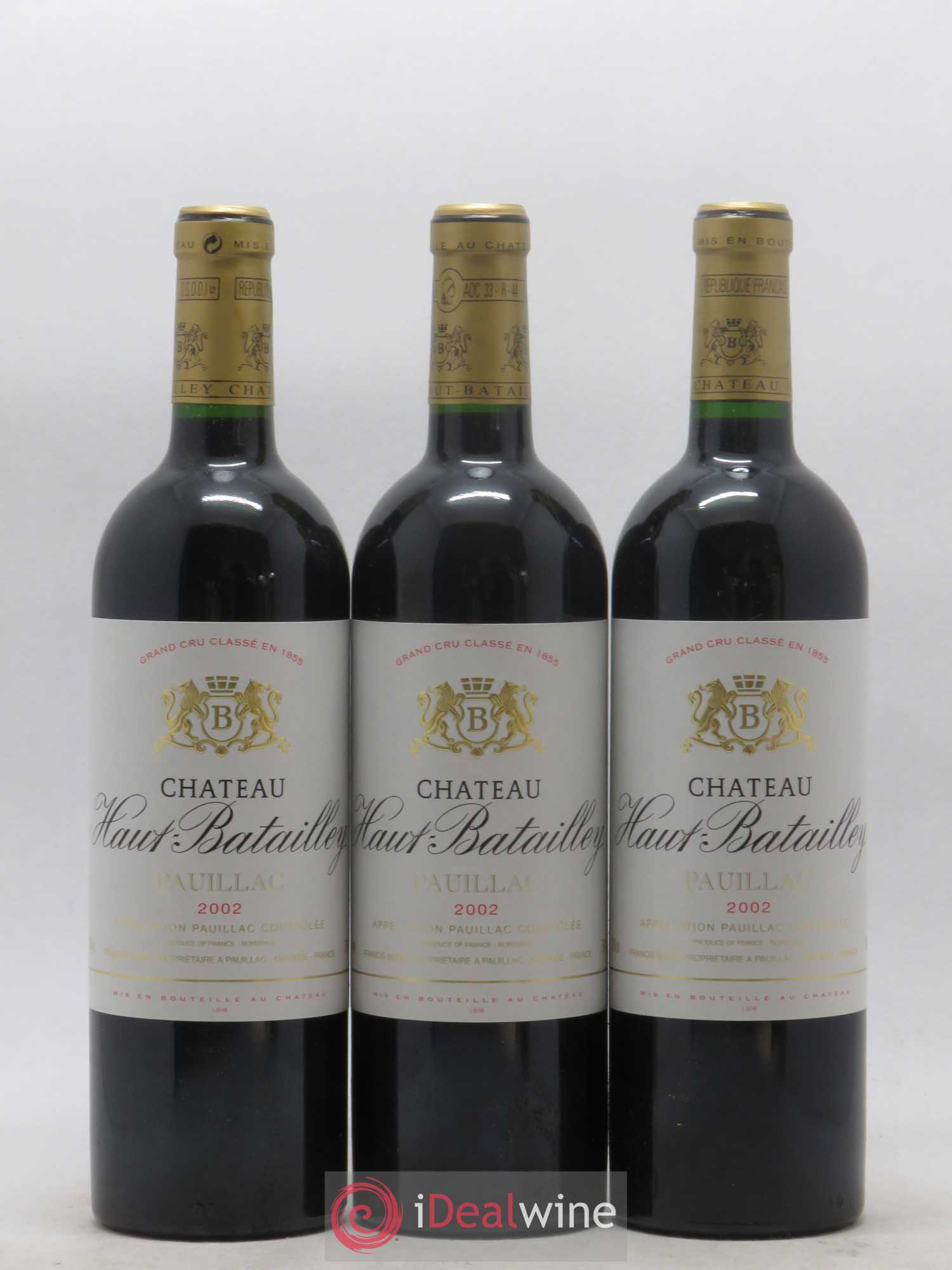 Château Haut Batailley 5ème Grand Cru Classé 2002 - Lot de 12 bouteilles - 4