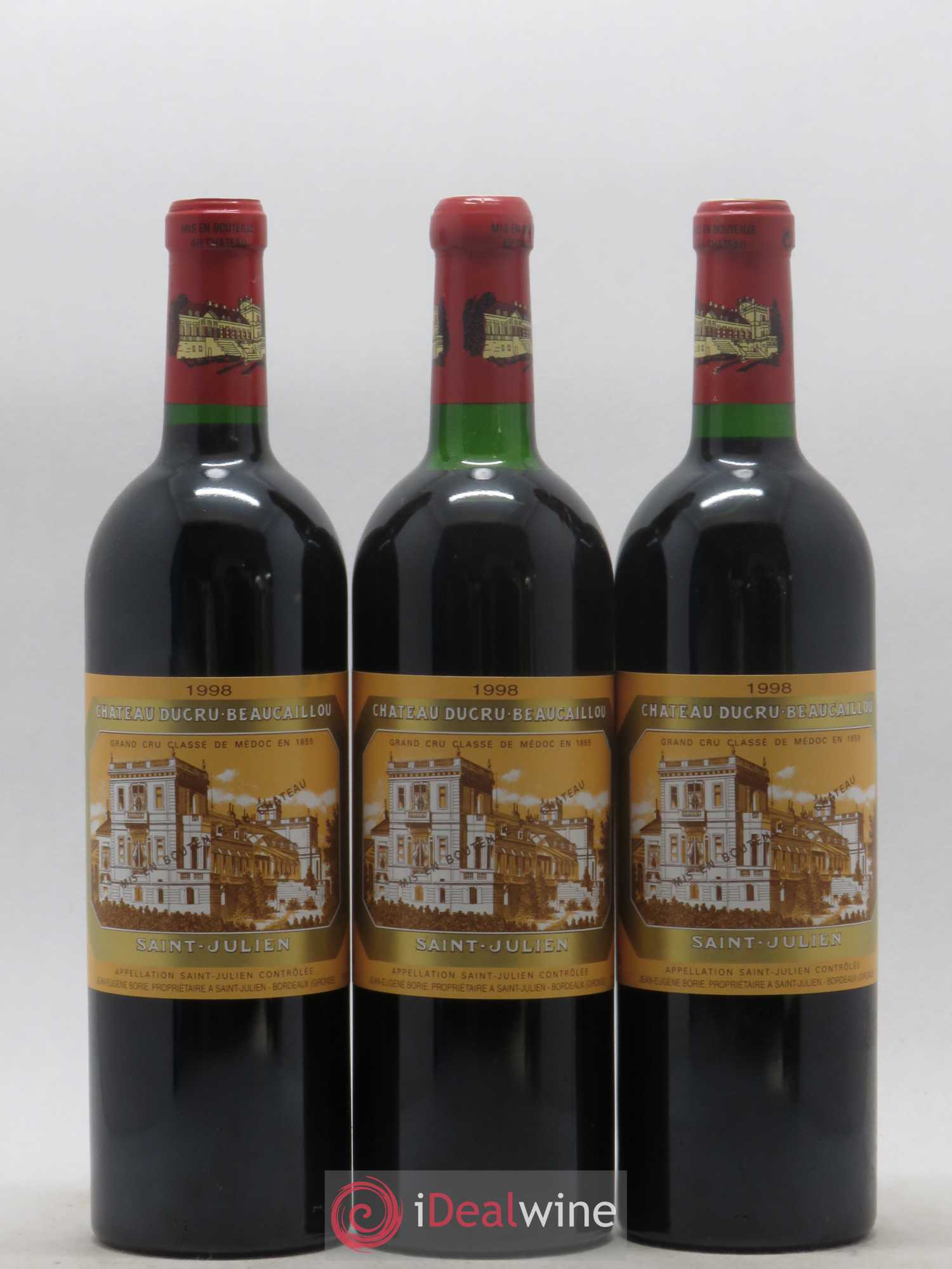 Château Ducru Beaucaillou 2ème Grand Cru Classé 1998 - Lot de 12 bouteilles - 2