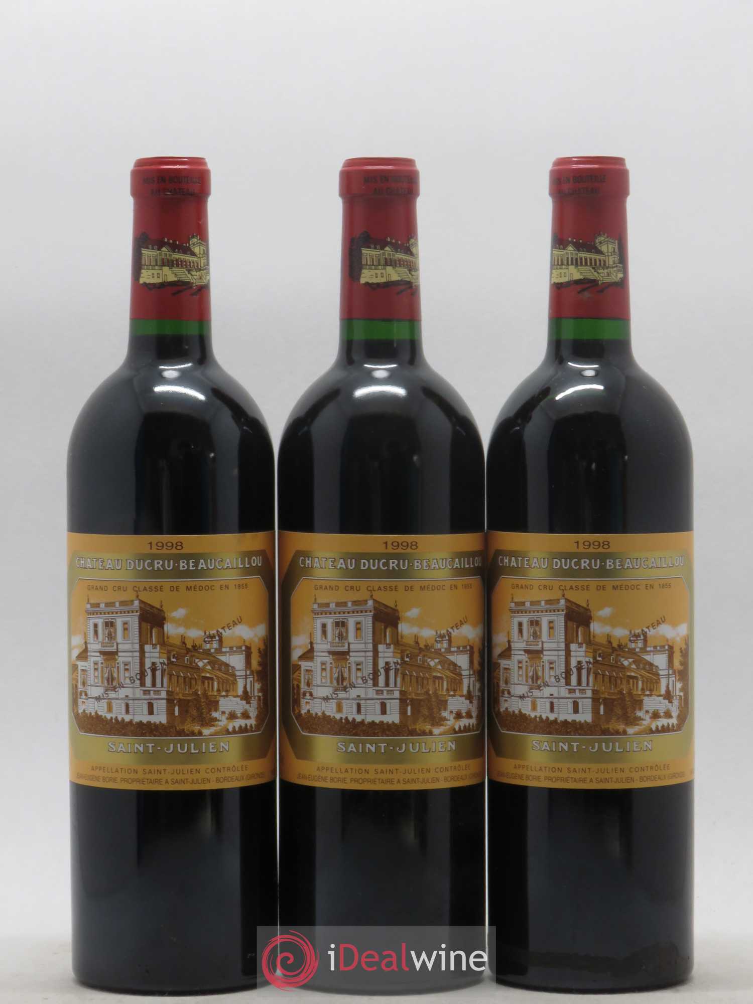 Château Ducru Beaucaillou 2ème Grand Cru Classé 1998 - Lot de 12 bouteilles - 3