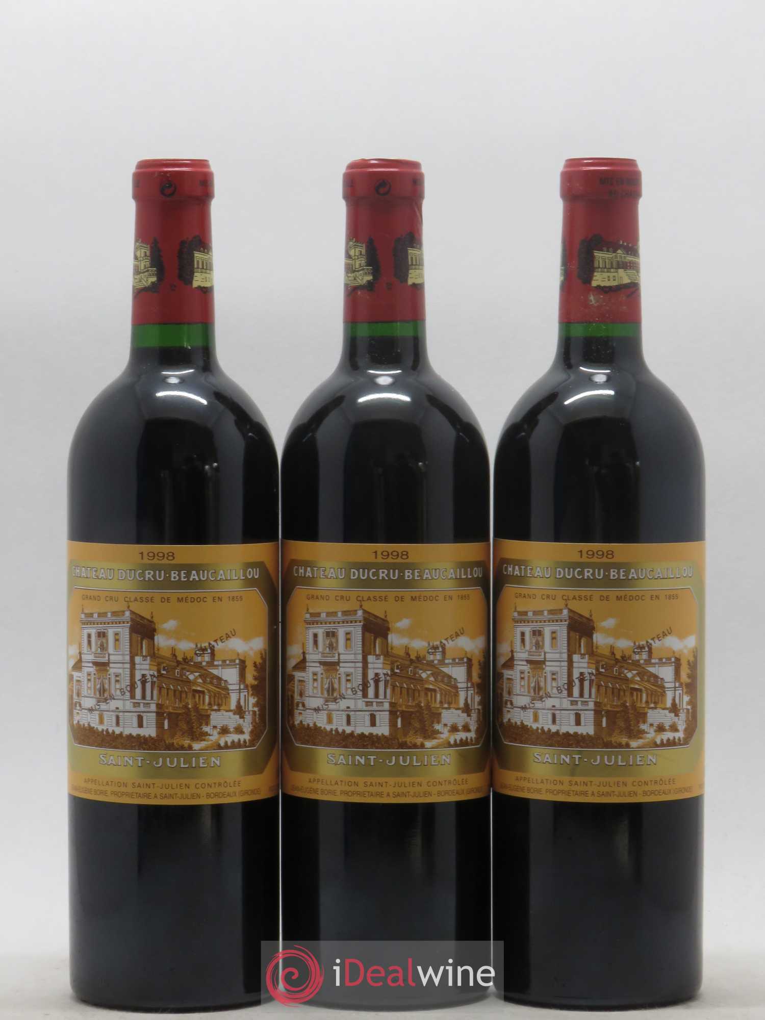 Château Ducru Beaucaillou 2ème Grand Cru Classé 1998 - Lot de 12 bouteilles - 4