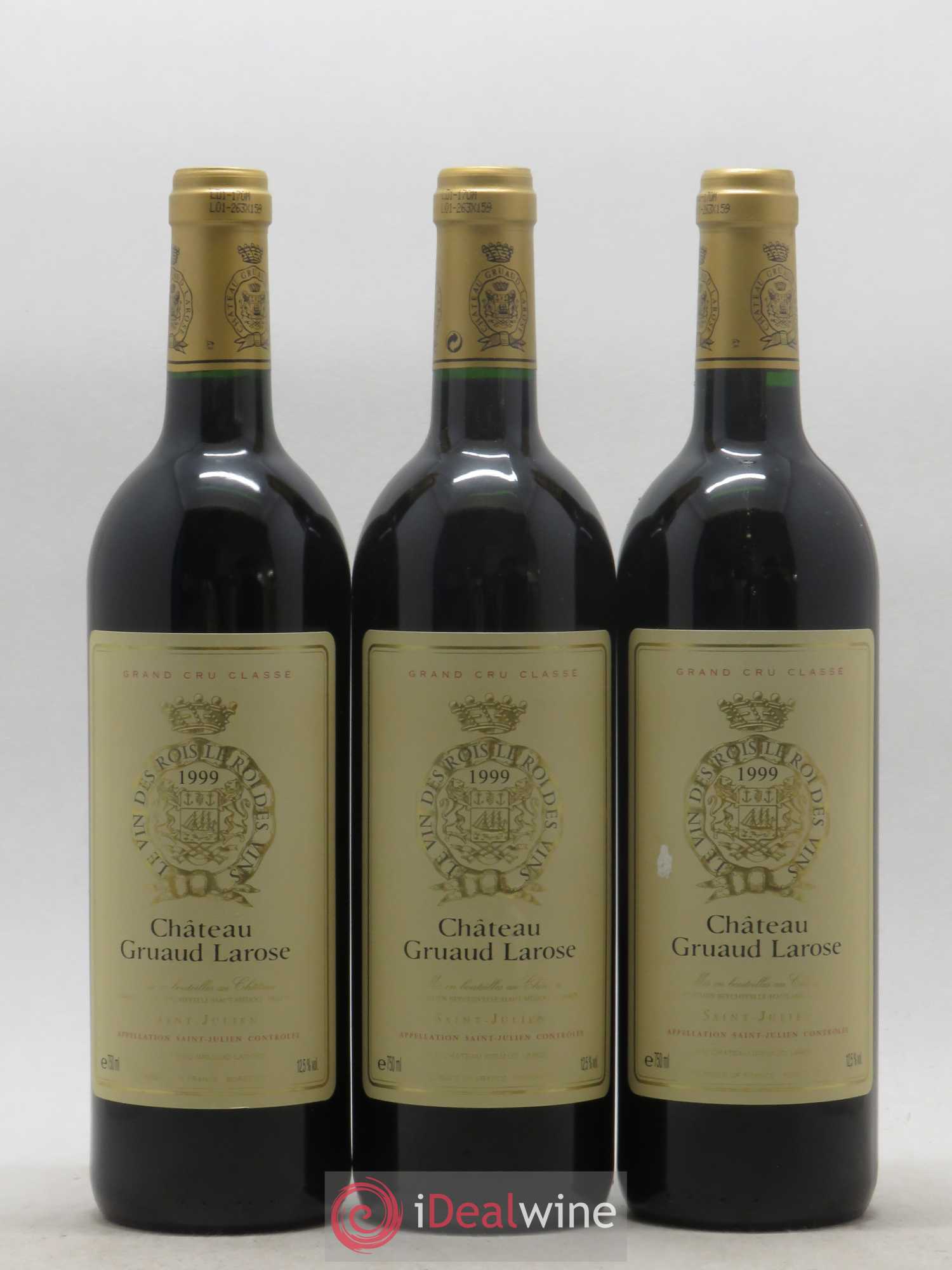 Château Gruaud Larose 2ème Grand Cru Classé 1999 - Lot de 12 bouteilles - 3