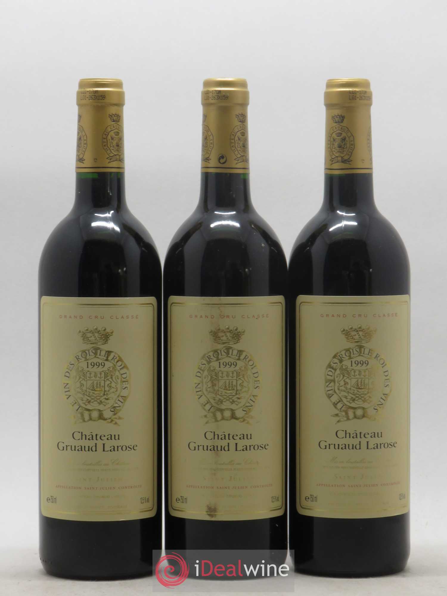 Château Gruaud Larose 2ème Grand Cru Classé 1999 - Lot de 12 bouteilles - 4