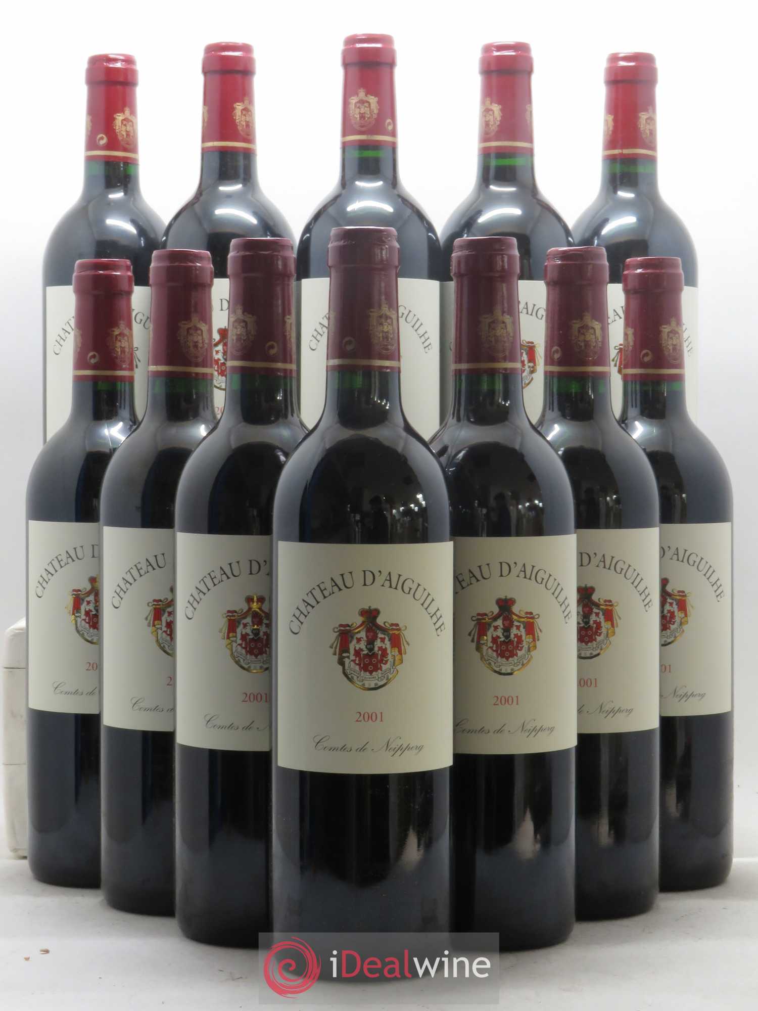 Château d' Aiguilhe 2001 - Lot de 12 bouteilles - 0