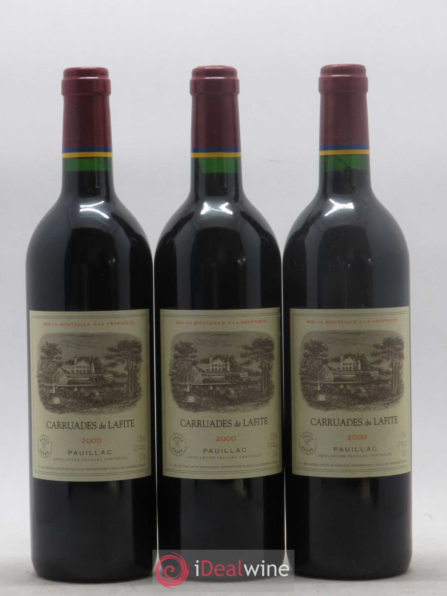 Carruades de Lafite Rothschild Second Vin 2000 - Lot de 12 bouteilles - 2