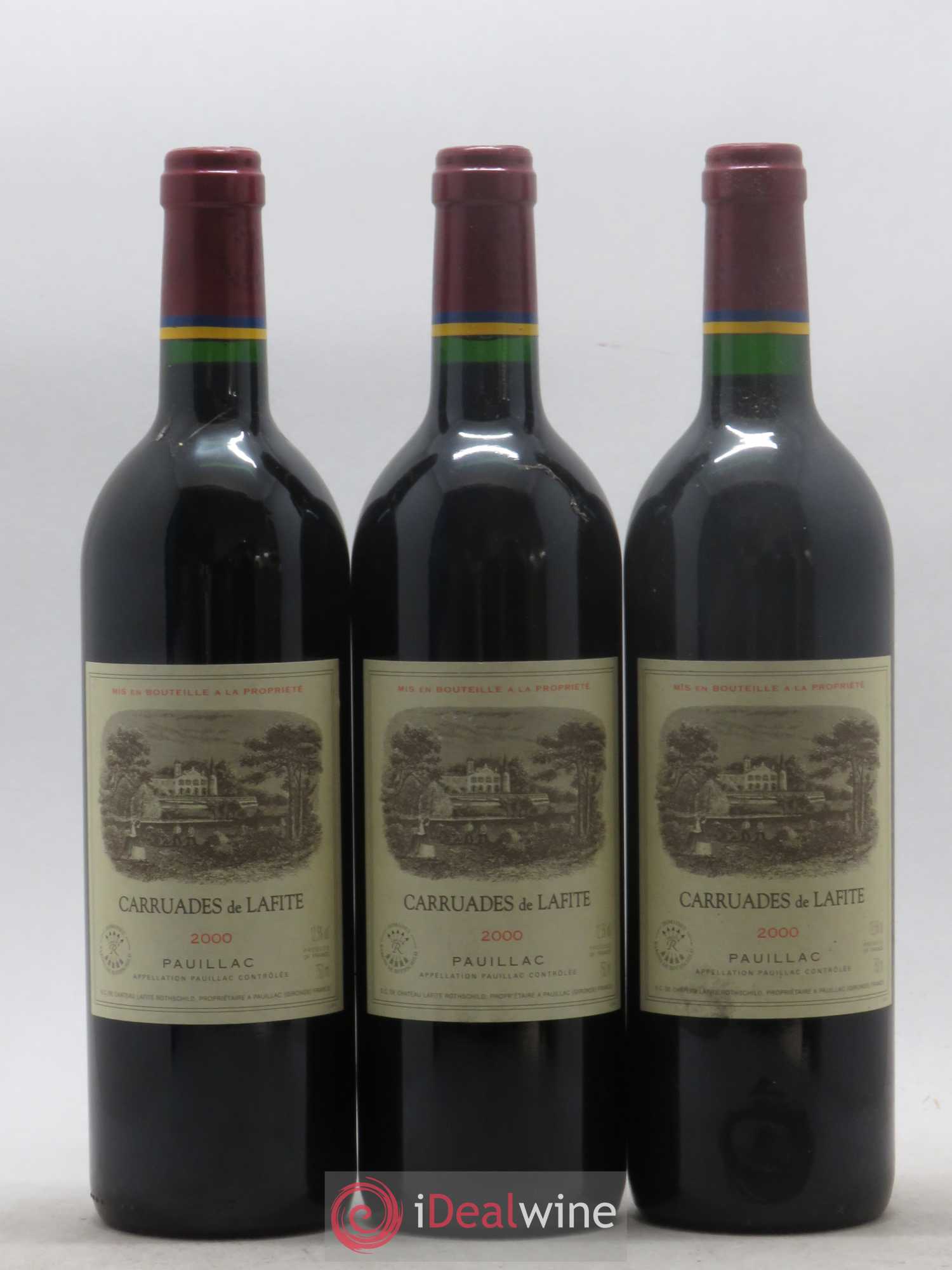 Carruades de Lafite Rothschild Second Vin 2000 - Lot de 12 bouteilles - 3