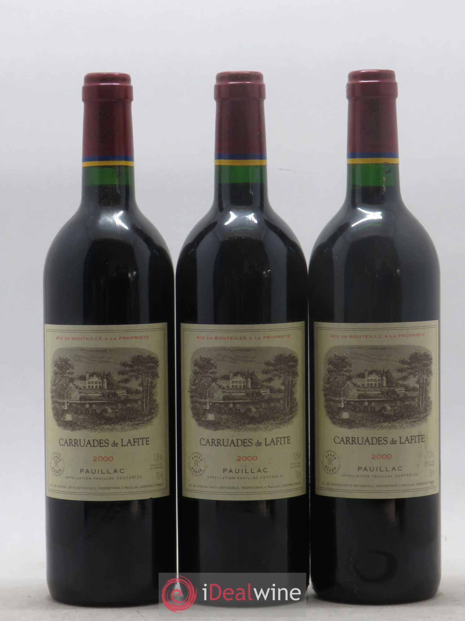 Carruades de Lafite Rothschild Second Vin 2000 - Lot de 12 bouteilles - 4