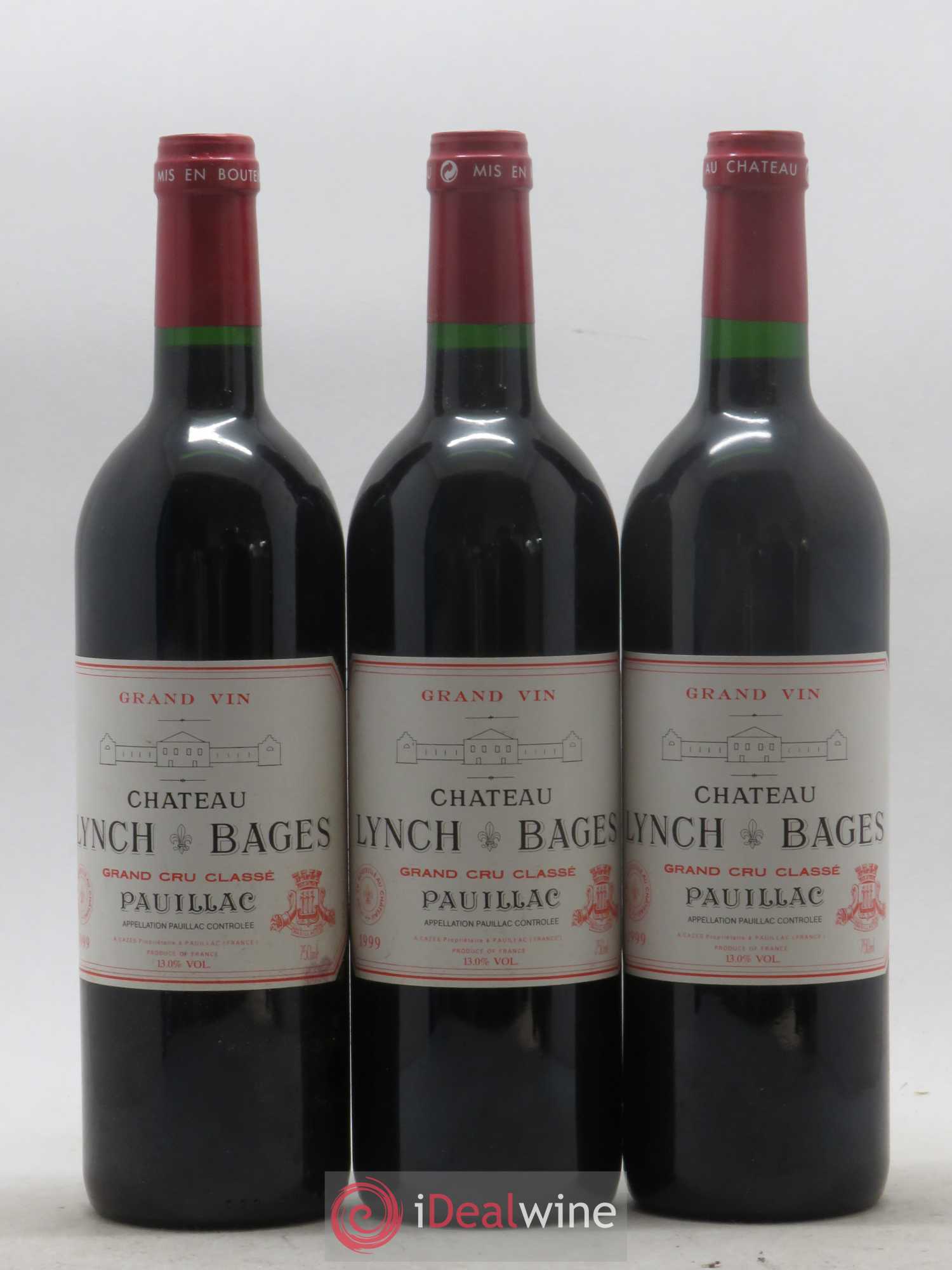 Château Lynch Bages 5ème Grand Cru Classé 1999 - Lot de 12 bouteilles - 2