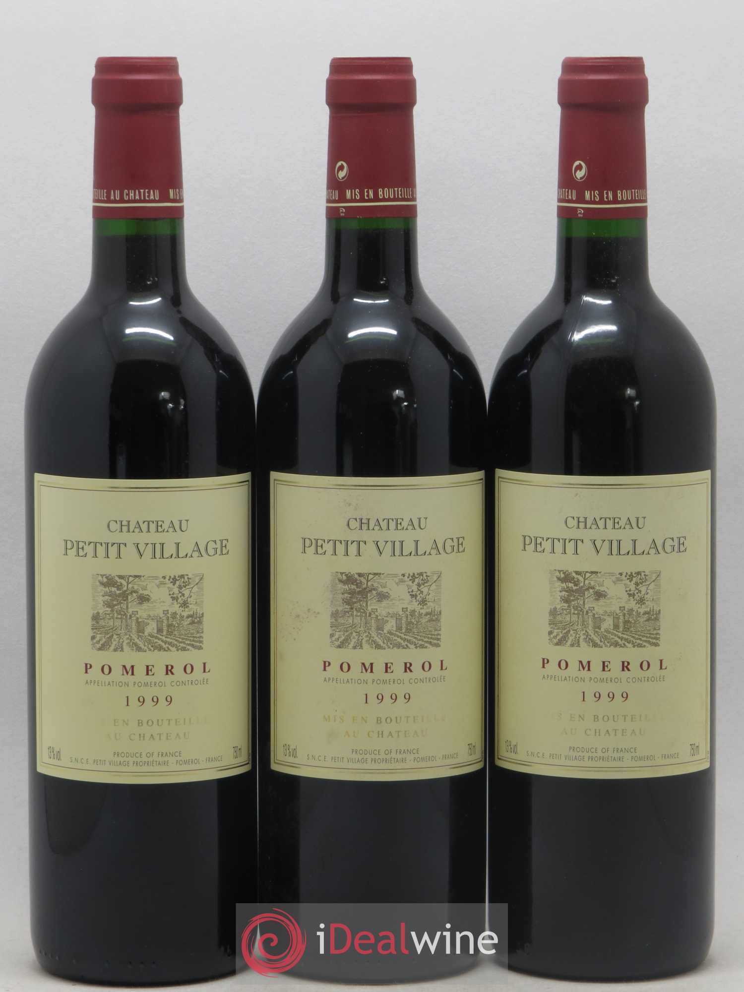 Château Petit Village 1999 - Lot de 6 bouteilles - 1
