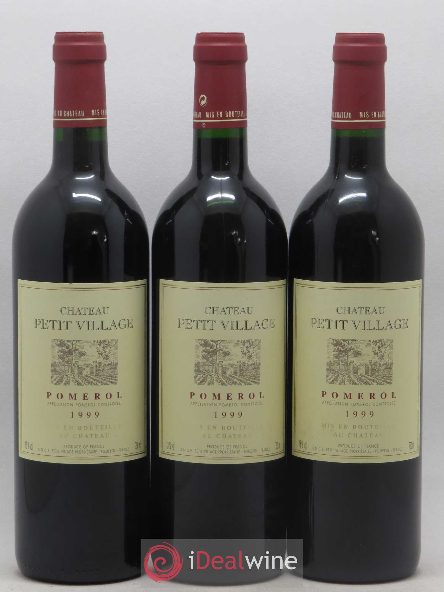 Château Petit Village 1999 - Lot de 6 bouteilles - 2