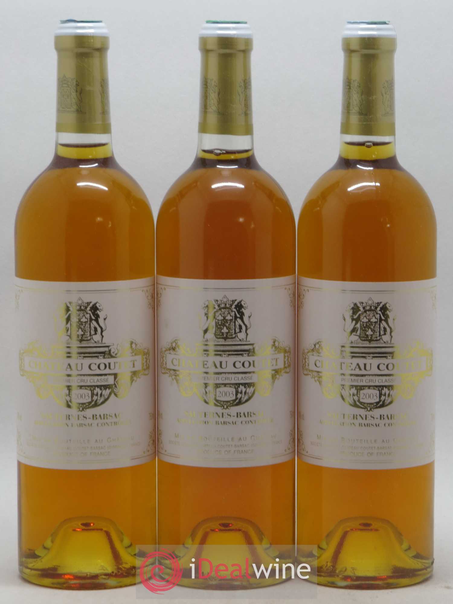 Château Coutet 1er Grand Cru Classé 2003 - Lotto di 6 bottiglie - 2