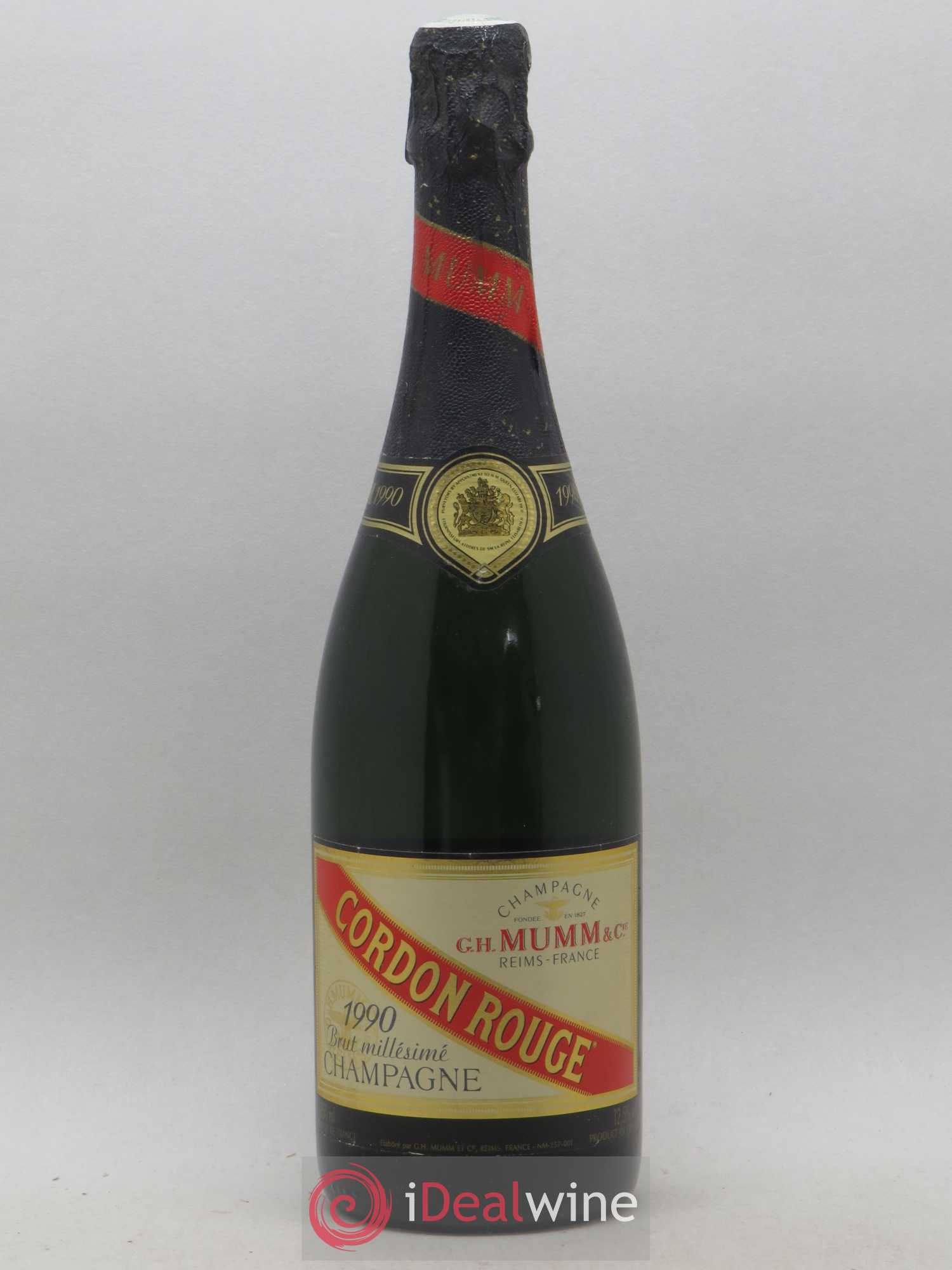 Cordon Rouge Mumm 1990 - Lot de 1 bouteille - 0
