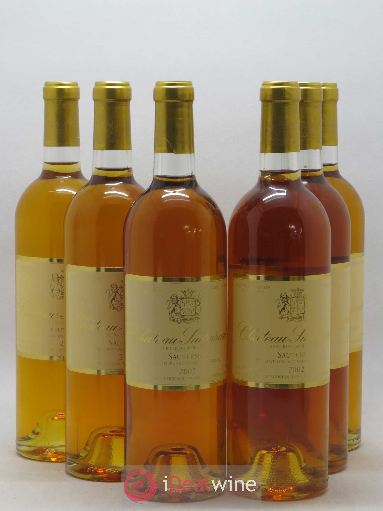 Château Suduiraut 1er Grand Cru Classé 2002 - Lotto di 6 bottiglie - 0
