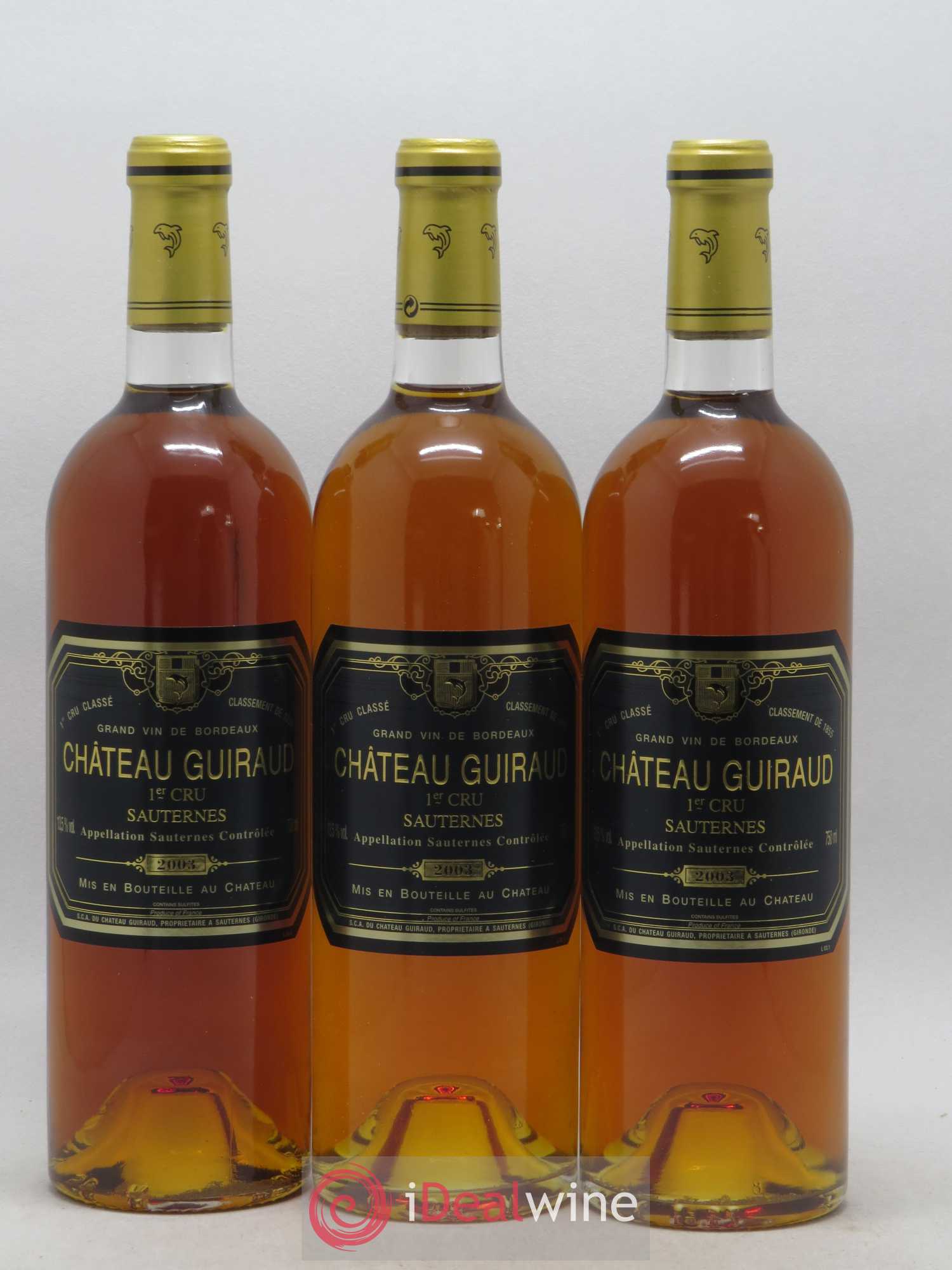 Château Guiraud 1er Grand Cru Classé 2003 - Lotto di 6 bottiglie - 2