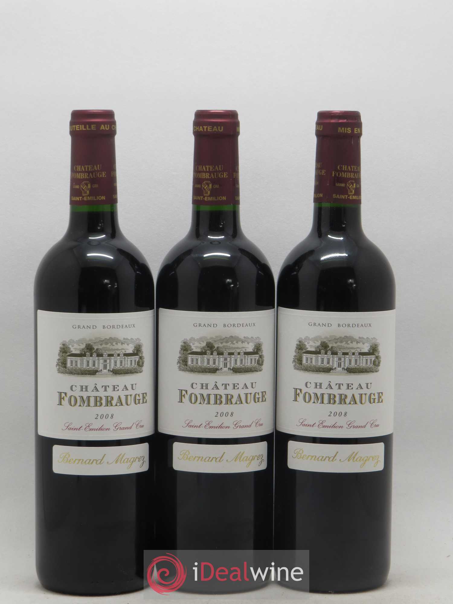Château Fombrauge Grand Cru Classé 2008 - Lot de 6 bouteilles - 1