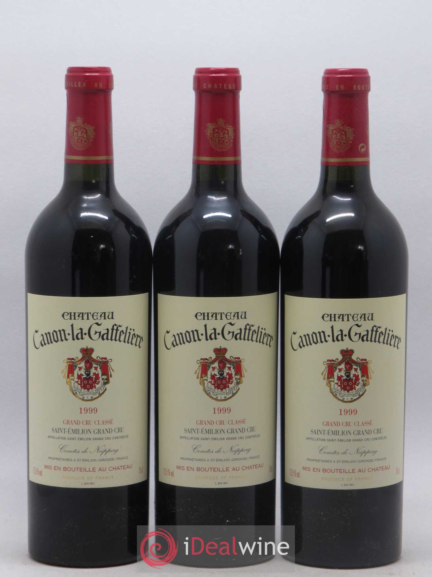 Château Canon la Gaffelière 1er Grand Cru Classé B 1999 - Lot de 6 bouteilles - 2