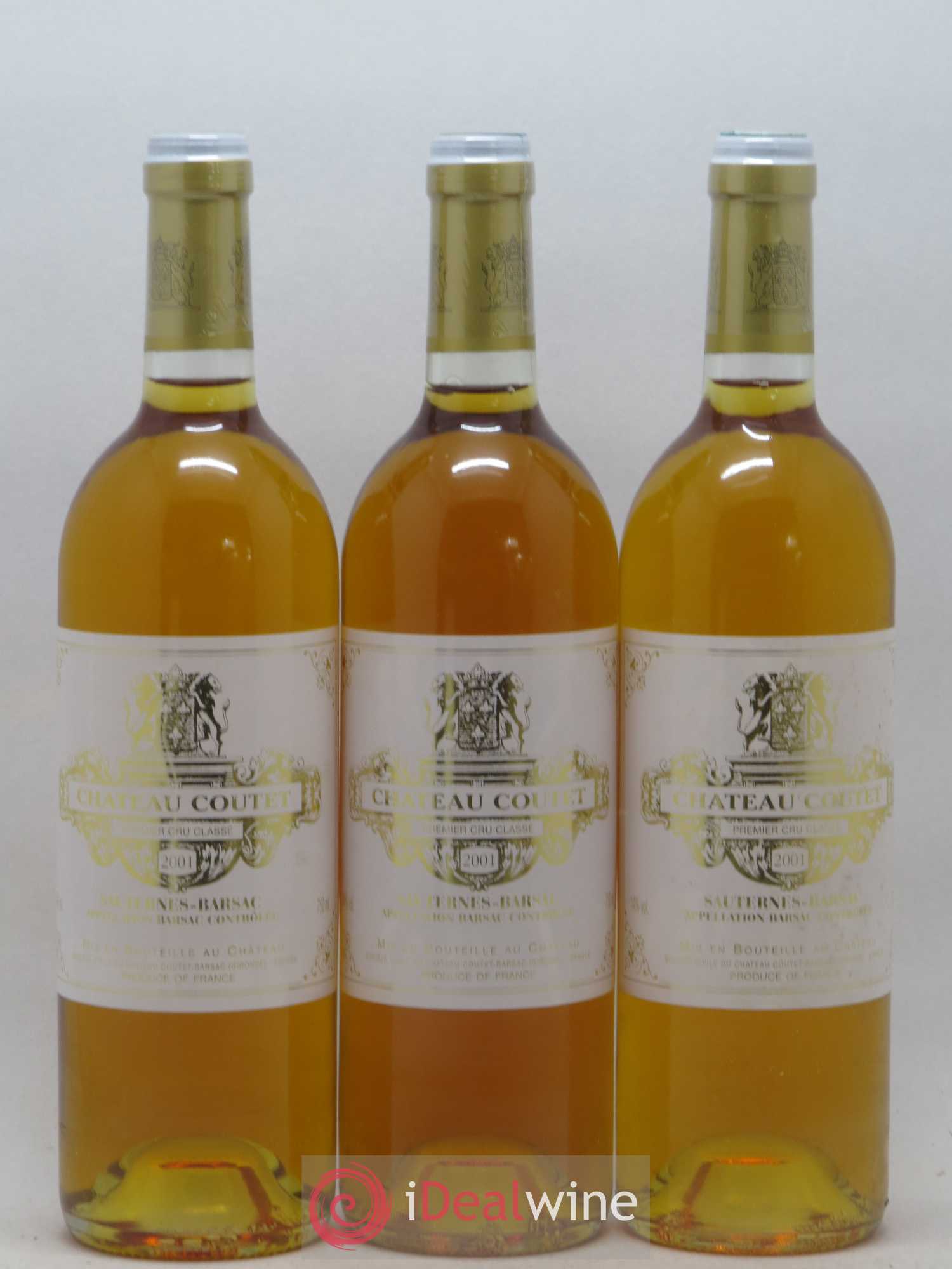 Château Coutet 1er Grand Cru Classé 2001 - Lotto di 6 bottiglie - 1
