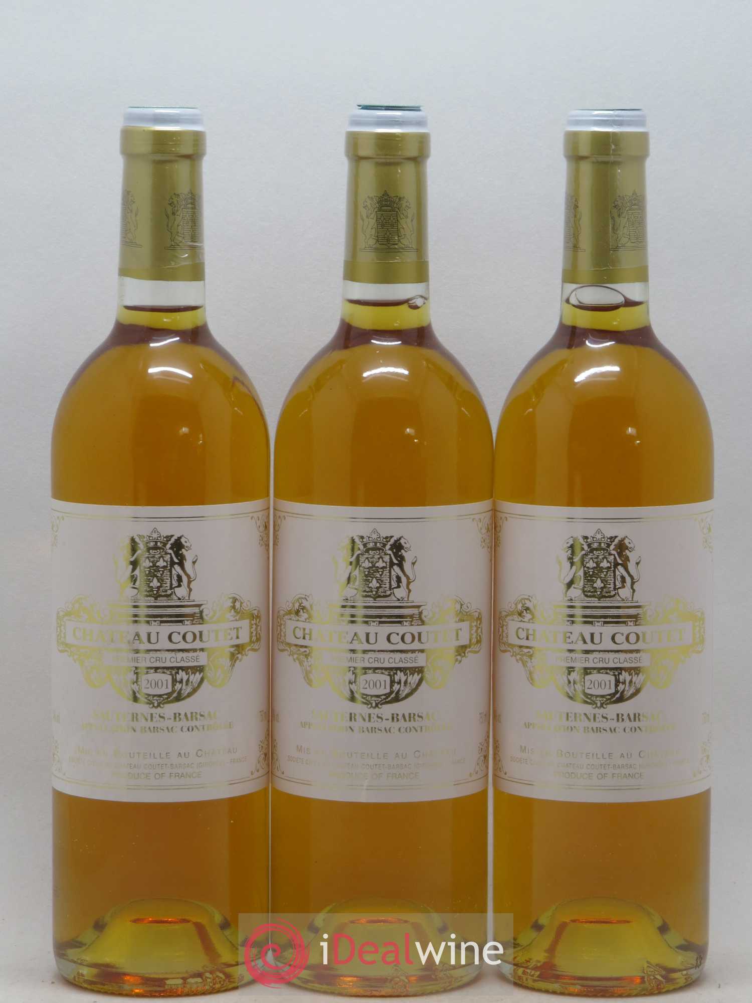 Château Coutet 1er Grand Cru Classé 2001 - Lotto di 6 bottiglie - 2