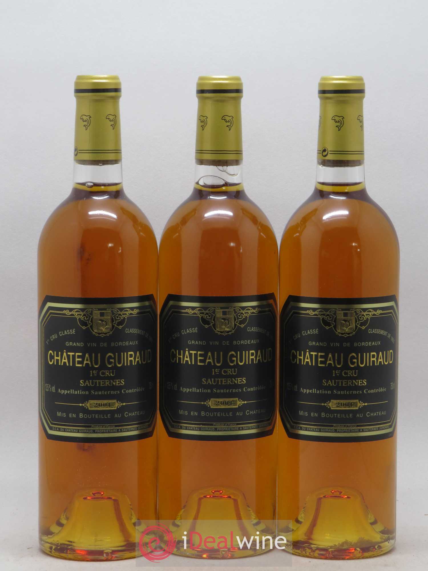 Château Guiraud 1er Grand Cru Classé 2001 - Lotto di 6 bottiglie - 2