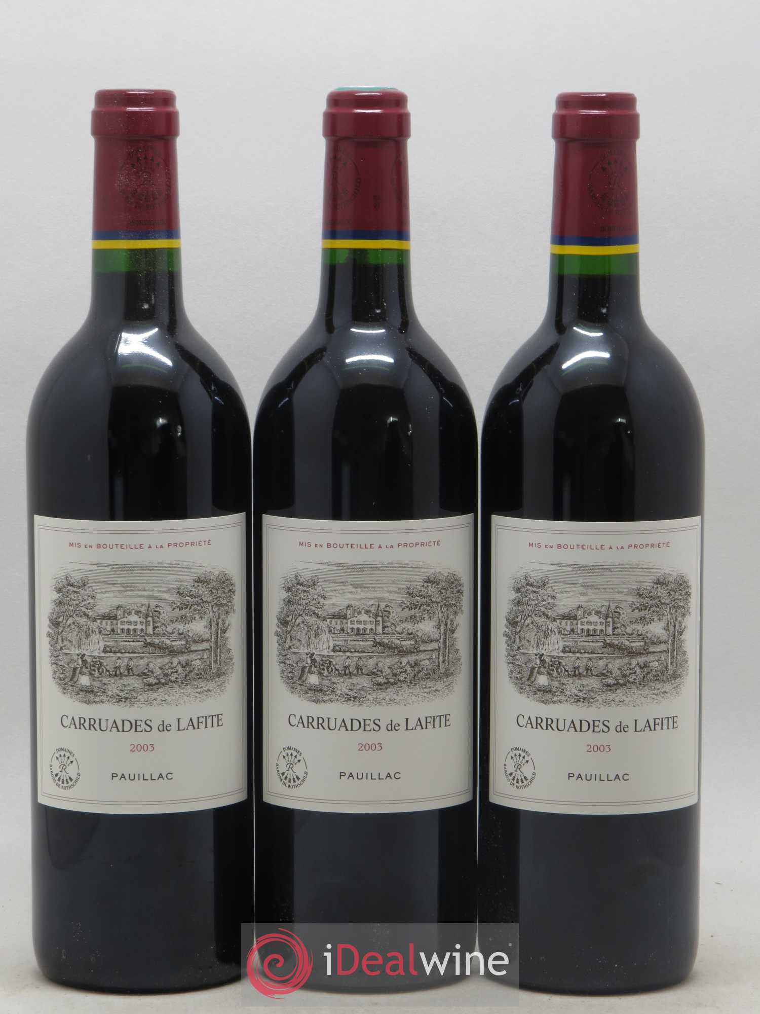 Carruades de Lafite Rothschild Second Vin 2003 - Lot de 6 bouteilles - 3