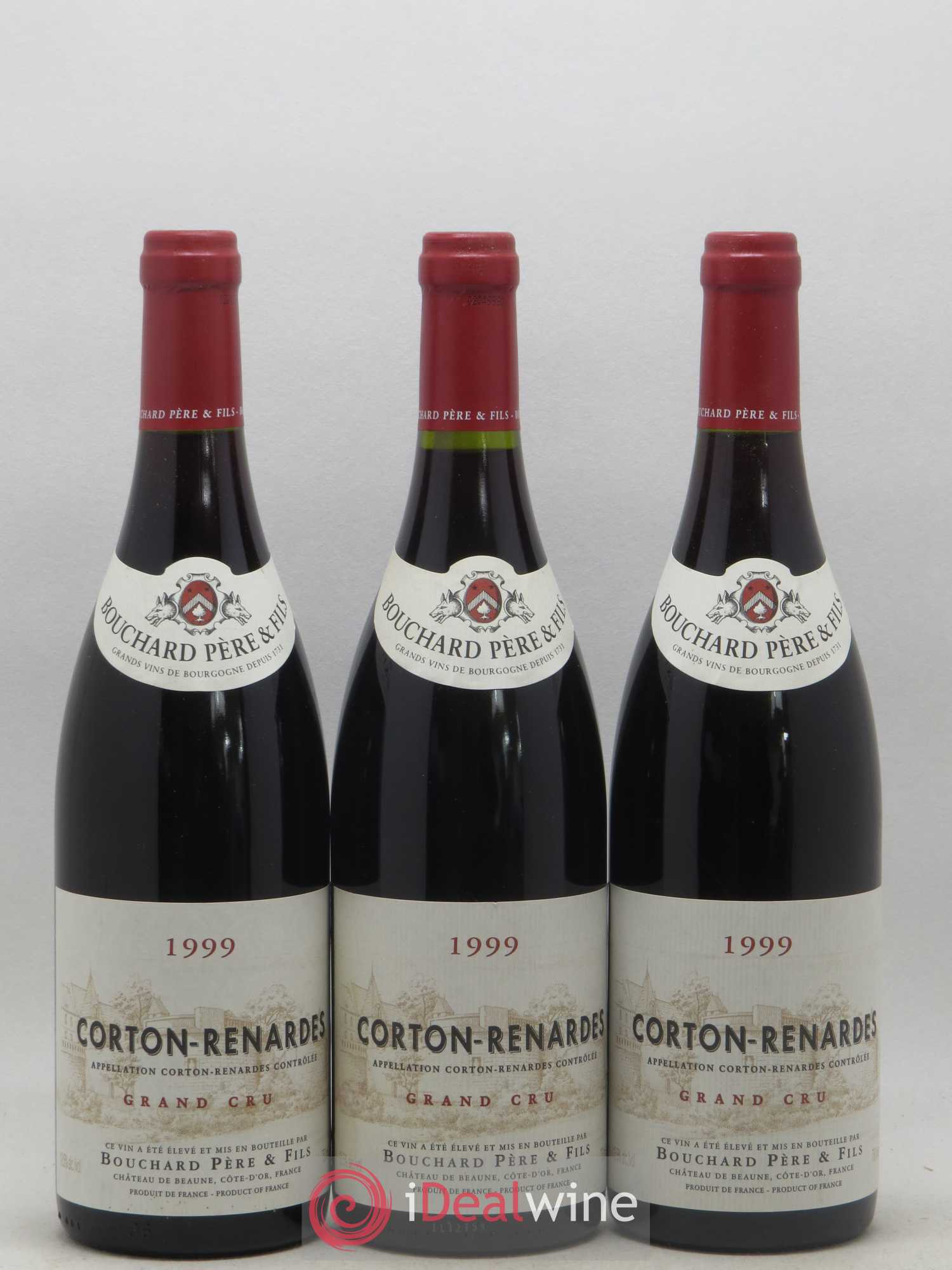 Corton Grand Cru Renardes Bouchard Château de Beaune 1999 - Lot de 6 bouteilles - 1