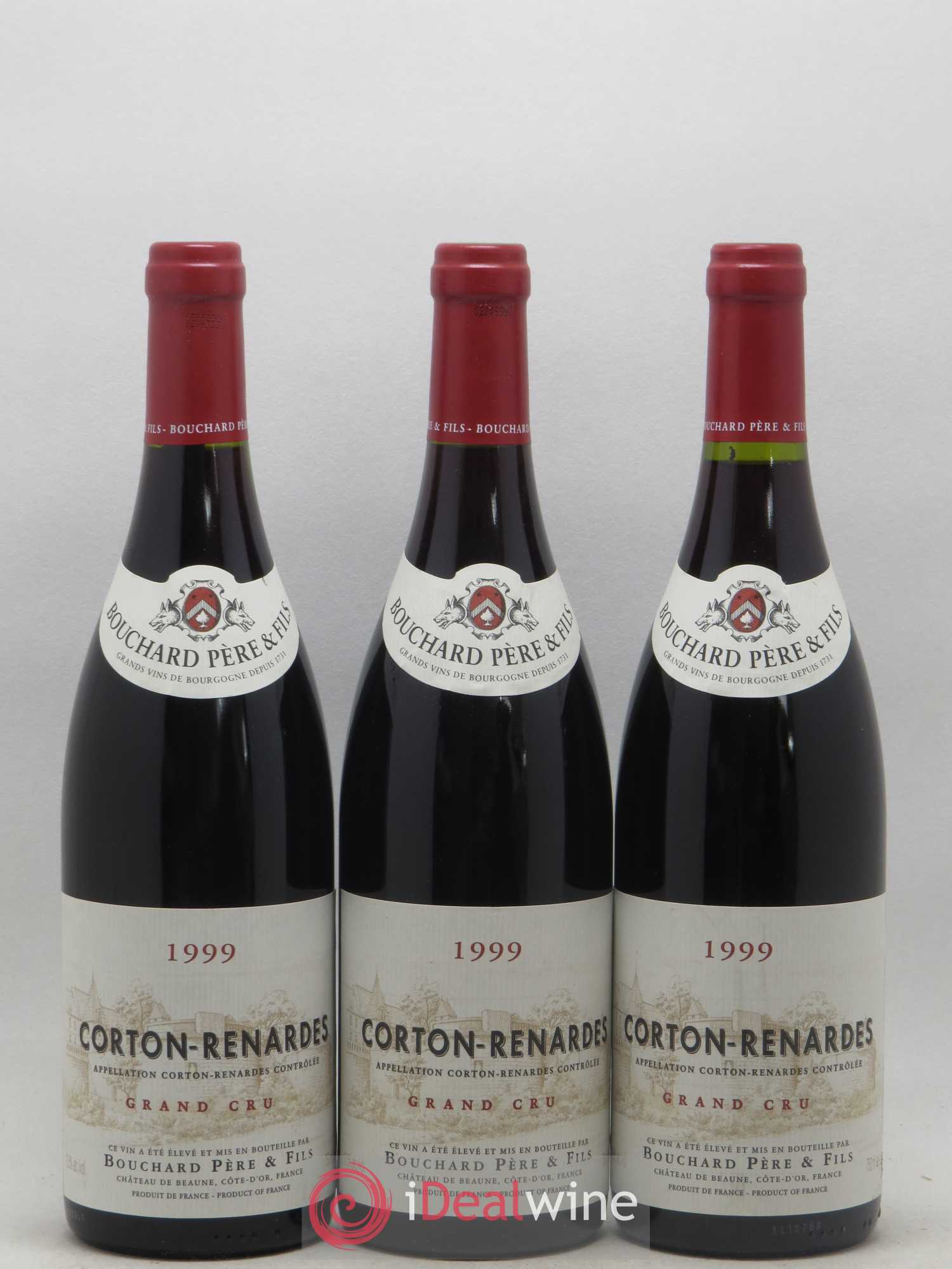 Corton Grand Cru Renardes Bouchard Château de Beaune 1999 - Lot de 6 bouteilles - 2