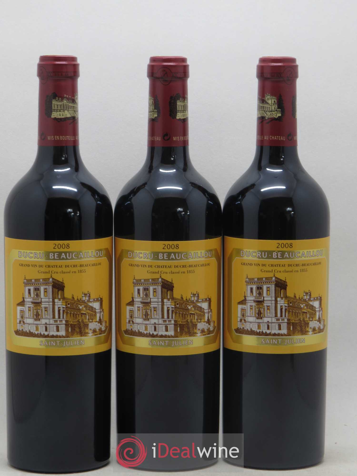 Château Ducru Beaucaillou 2ème Grand Cru Classé 2008 - Lot de 6 bouteilles - 1