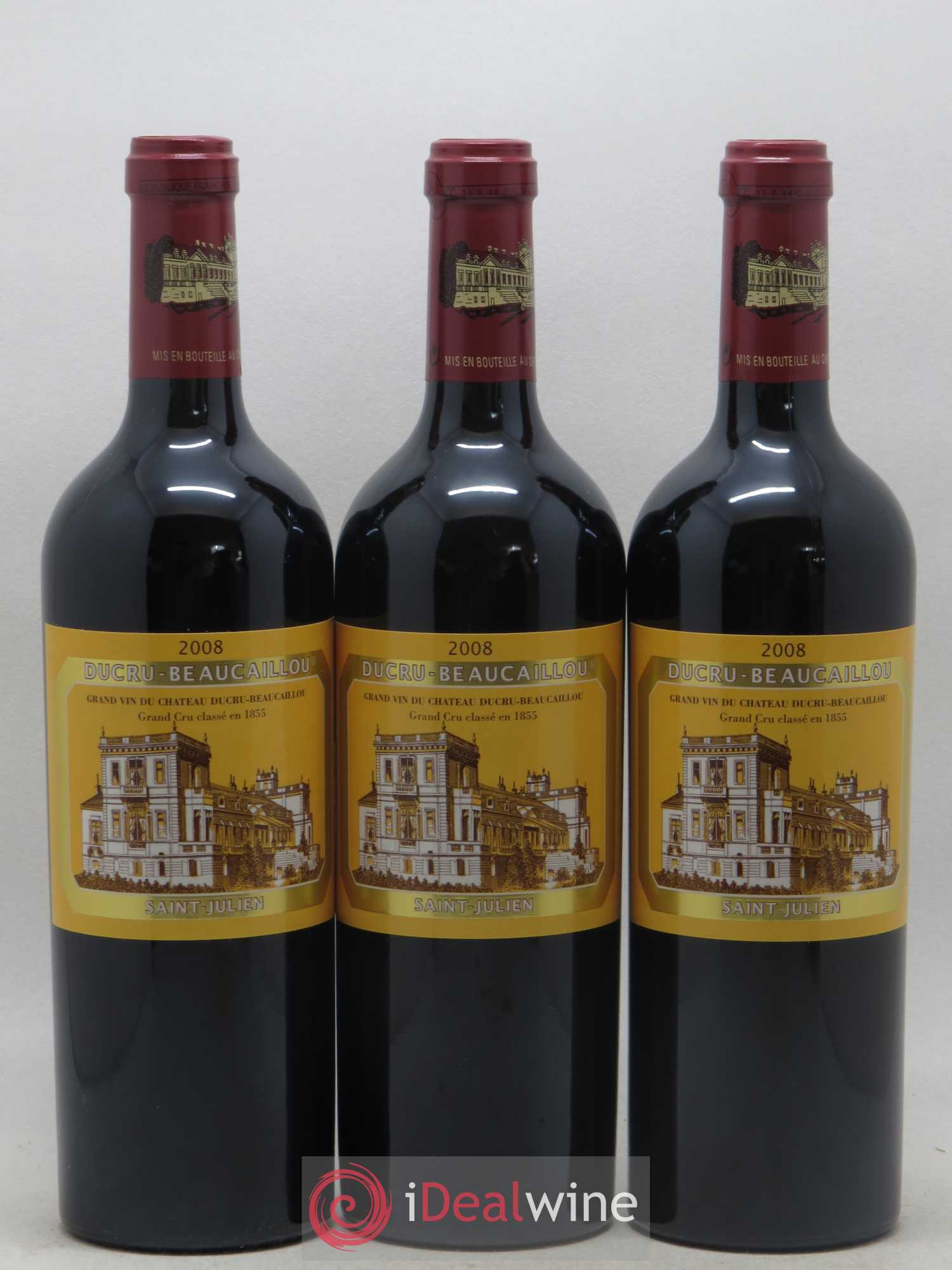 Château Ducru Beaucaillou 2ème Grand Cru Classé 2008 - Lot de 6 bouteilles - 2