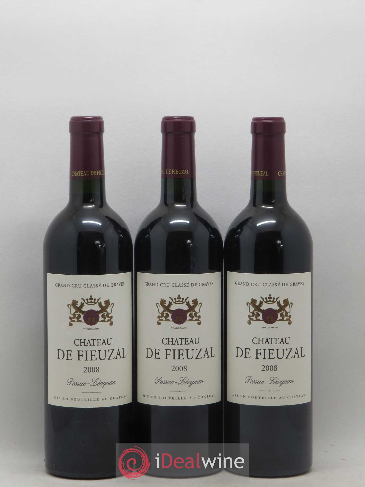 Château de Fieuzal Cru Classé de Graves 2008 - Lot de 6 bouteilles - 2
