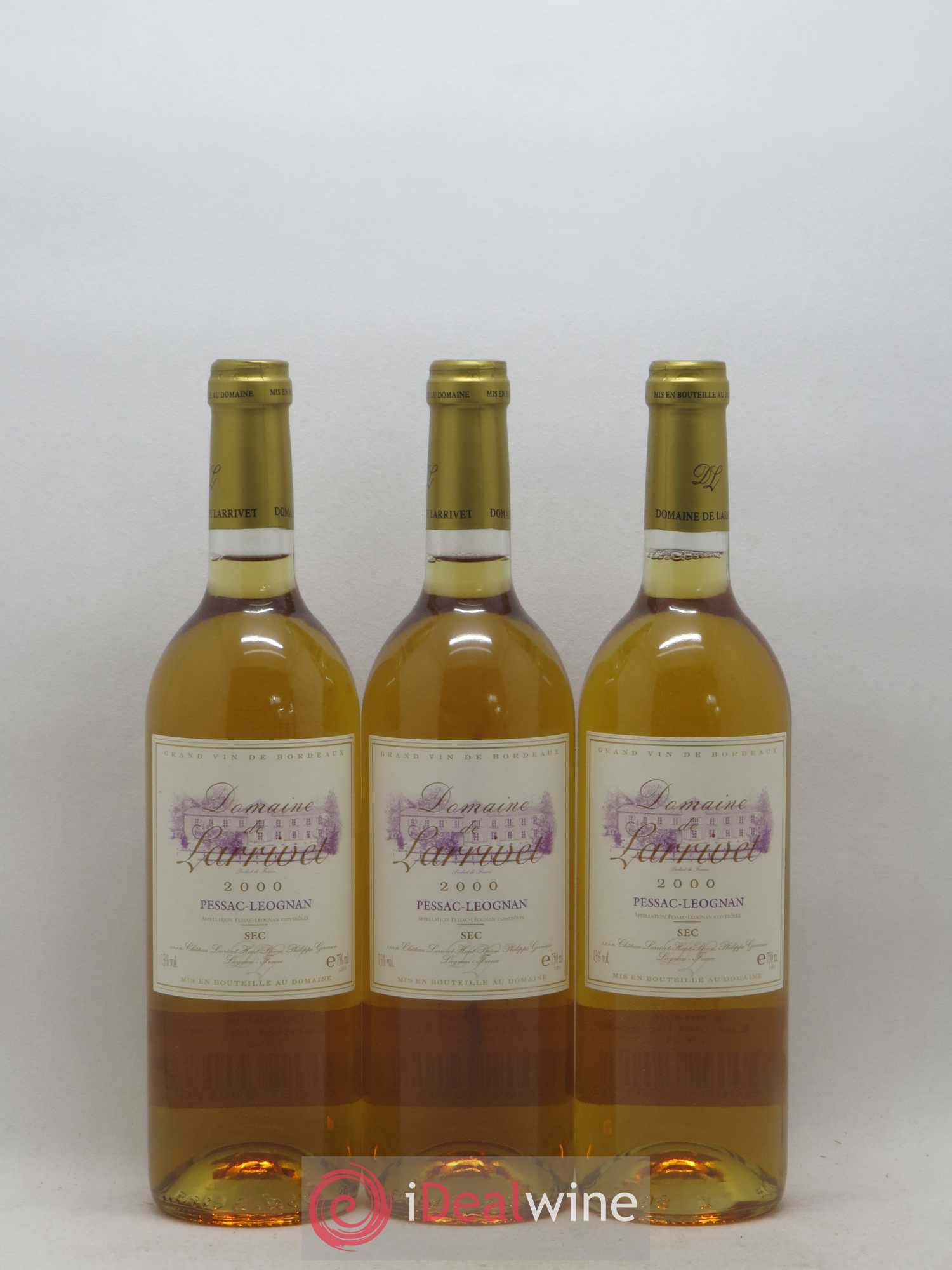 Pessac-Léognan Domaine Larrivet 2000 - Posten von 6 Flaschen - 1