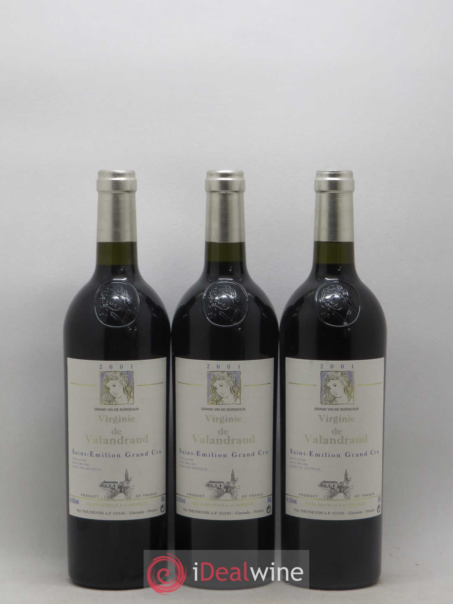 Virginie de Valandraud 2001 - Lot de 6 bouteilles - 2