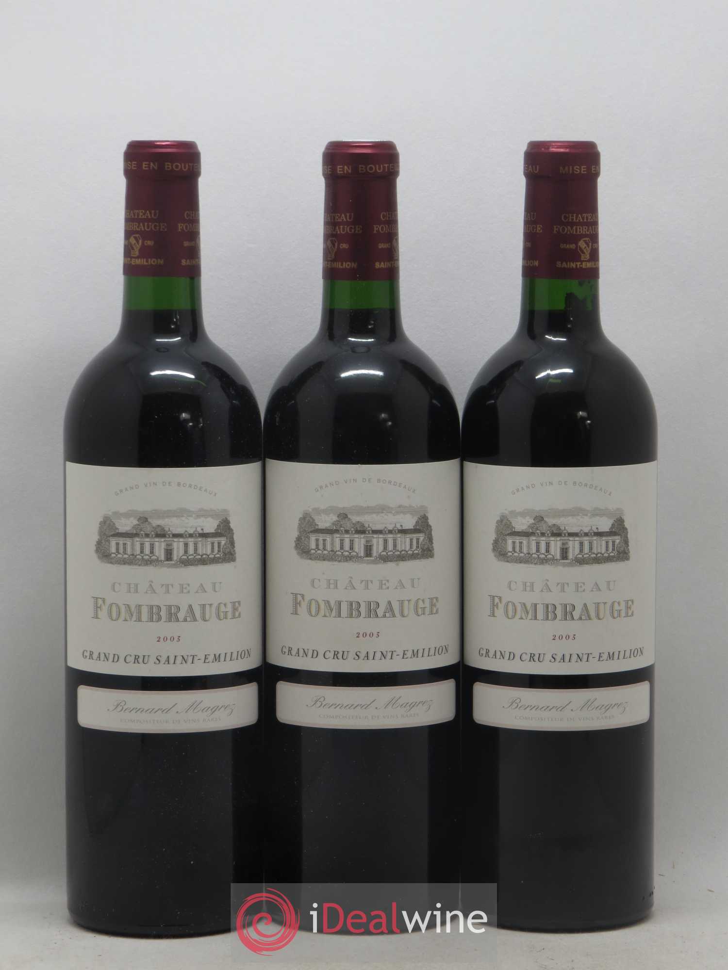 Château Fombrauge Grand Cru Classé 2003 - Lot de 6 bouteilles - 2