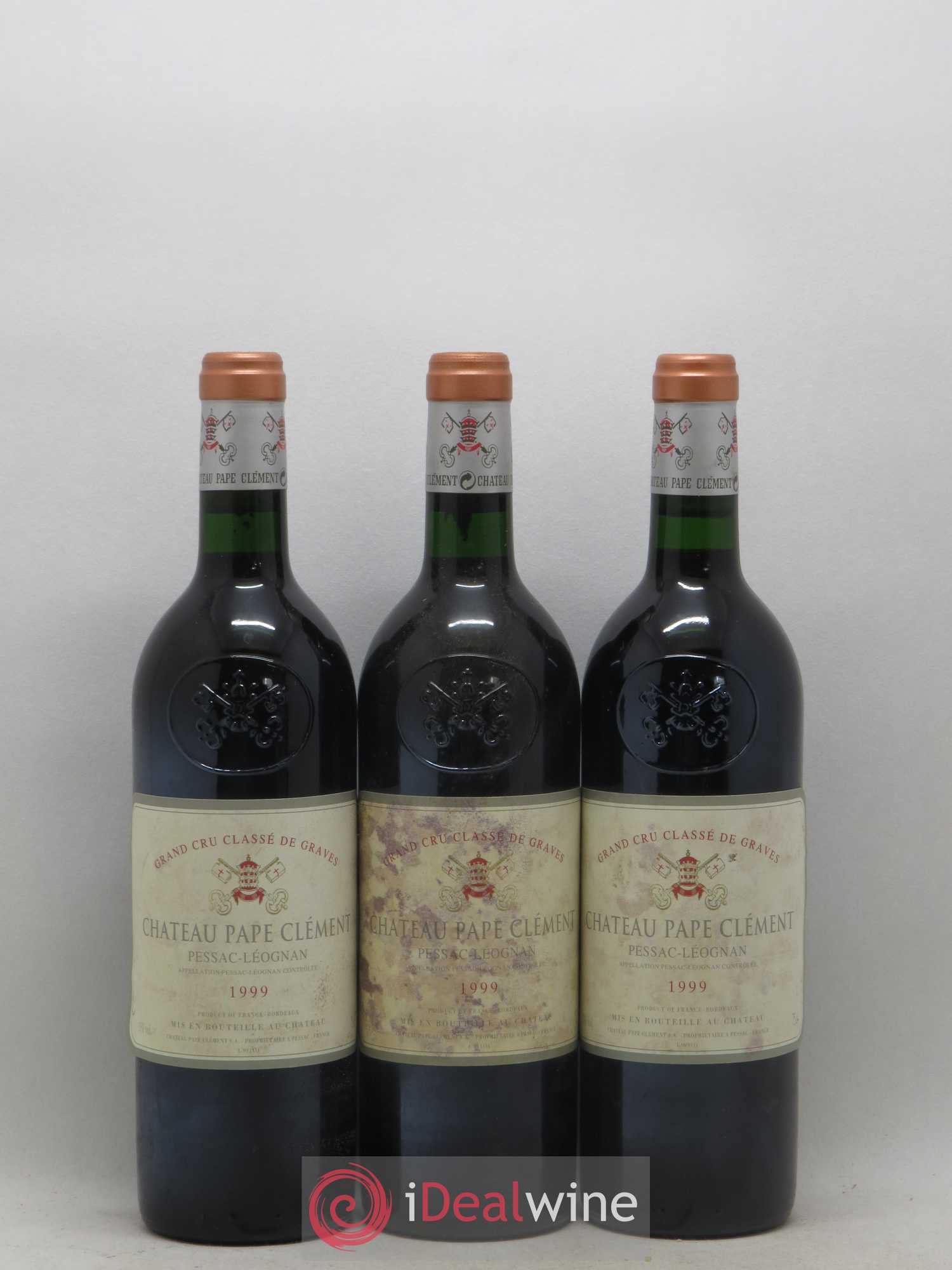 Château Pape Clément Cru Classé de Graves 1999 - Lot de 6 bouteilles - 2