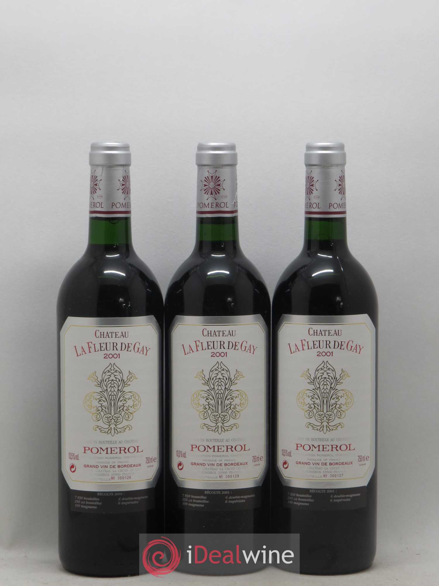 Château la Fleur de Gay 2001 - Lot de 6 bouteilles - 1