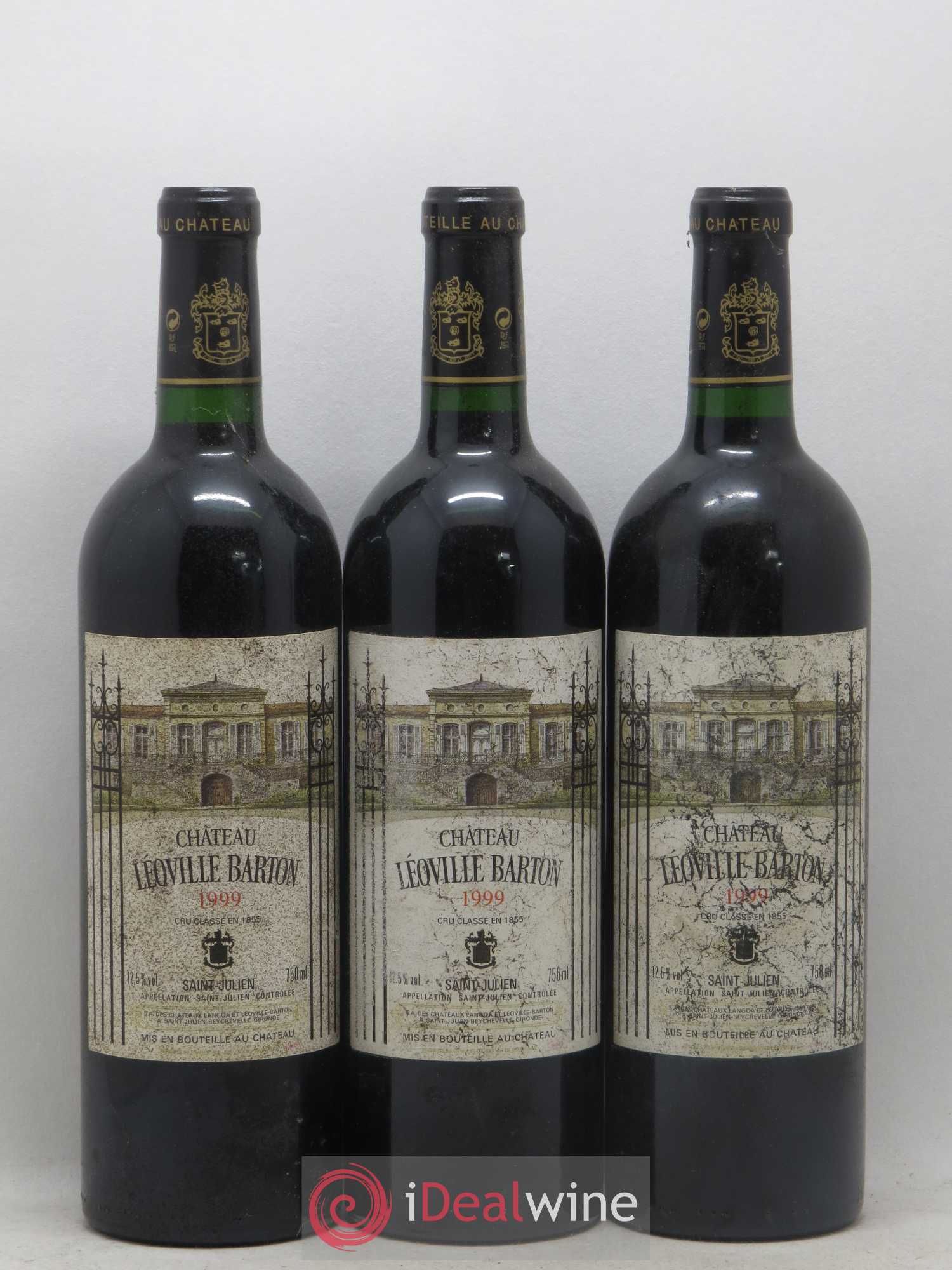 Château Léoville Barton 2ème Grand Cru Classé 1999 - Lot de 6 bouteilles - 1